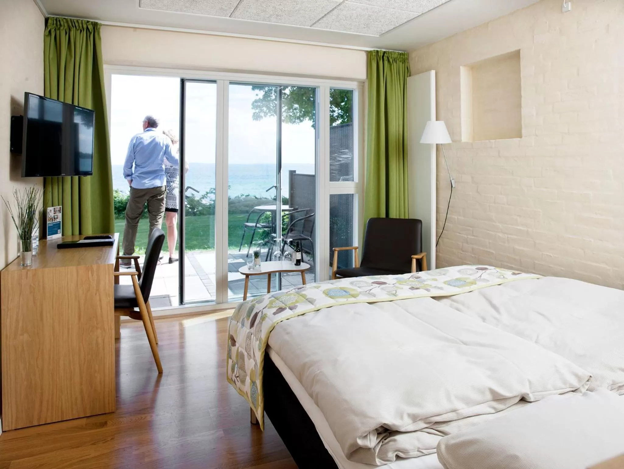 Double Room with Sea View in Strandhotel Klinten