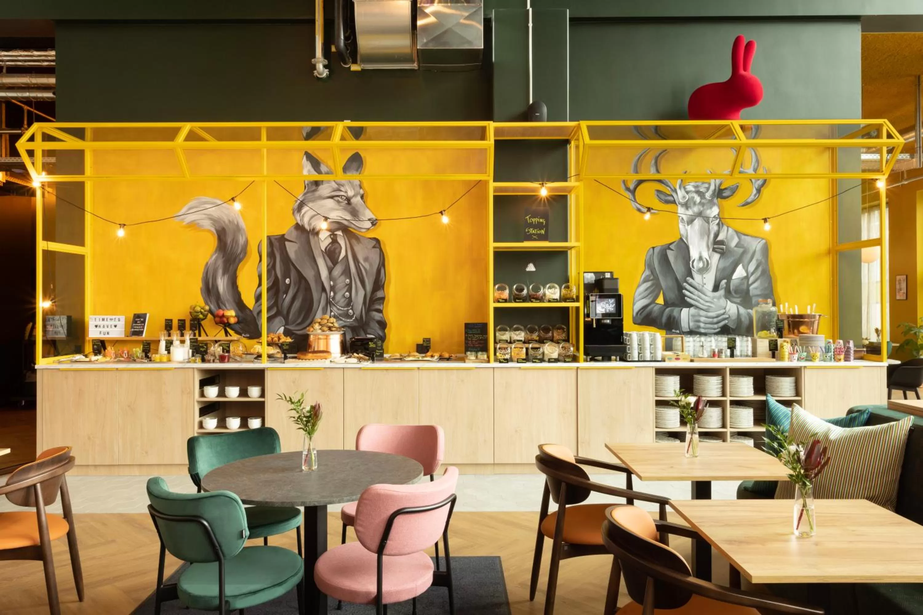 Breakfast in ibis Styles Copenhagen Orestad