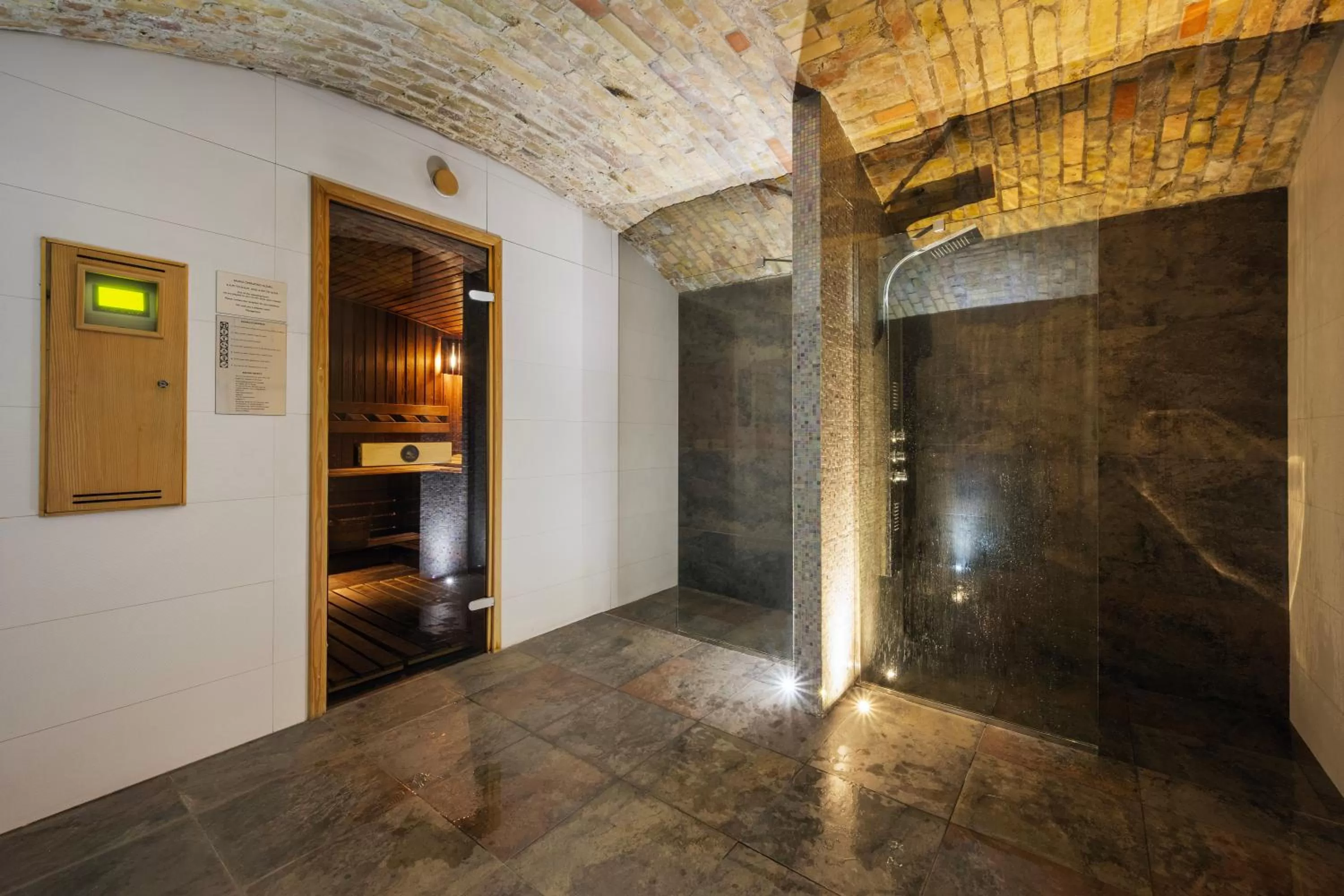 Sauna in Eurostars Palazzo Zichy