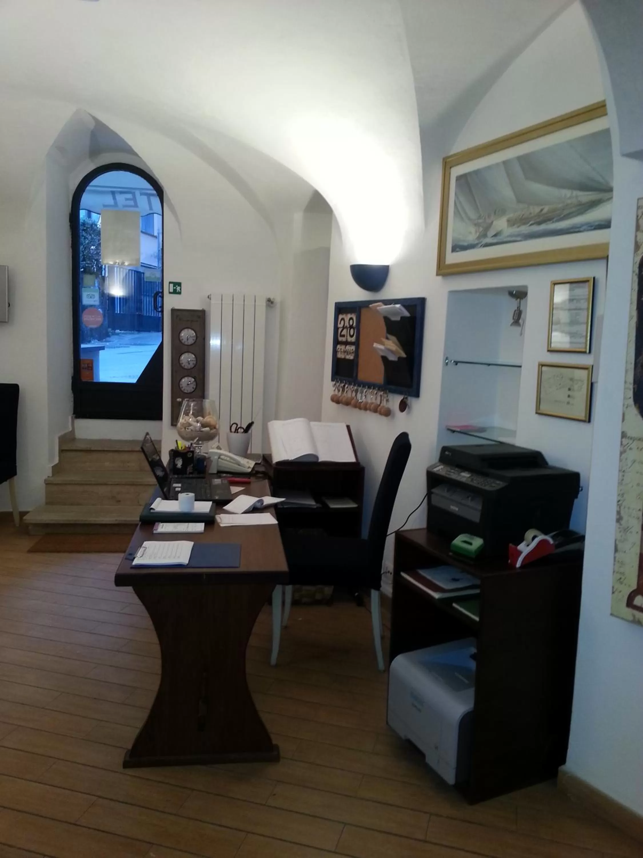 Lobby or reception in Hotel Argentina