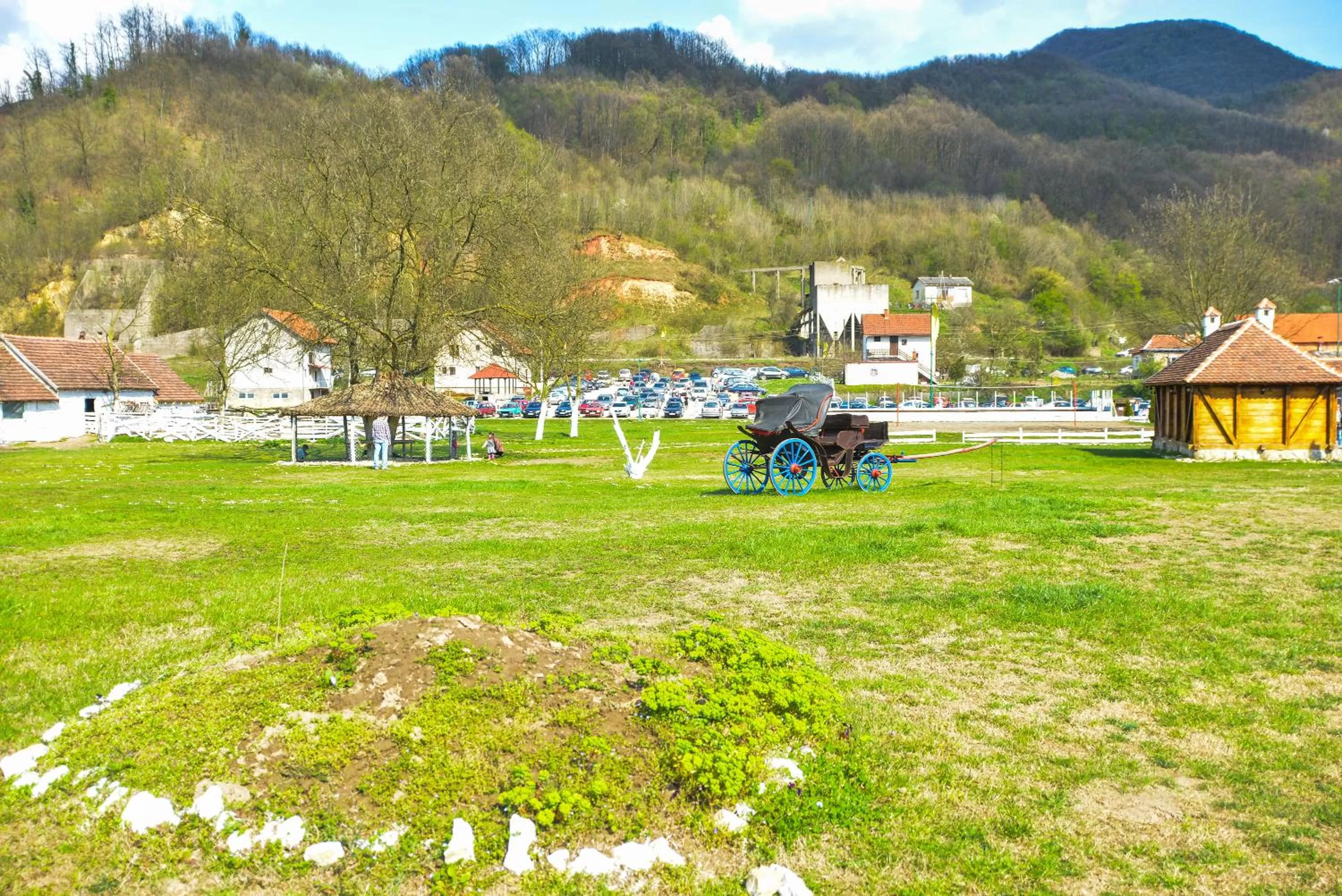 Garden view, Garden in B&B Etno Village Sunčana Reka