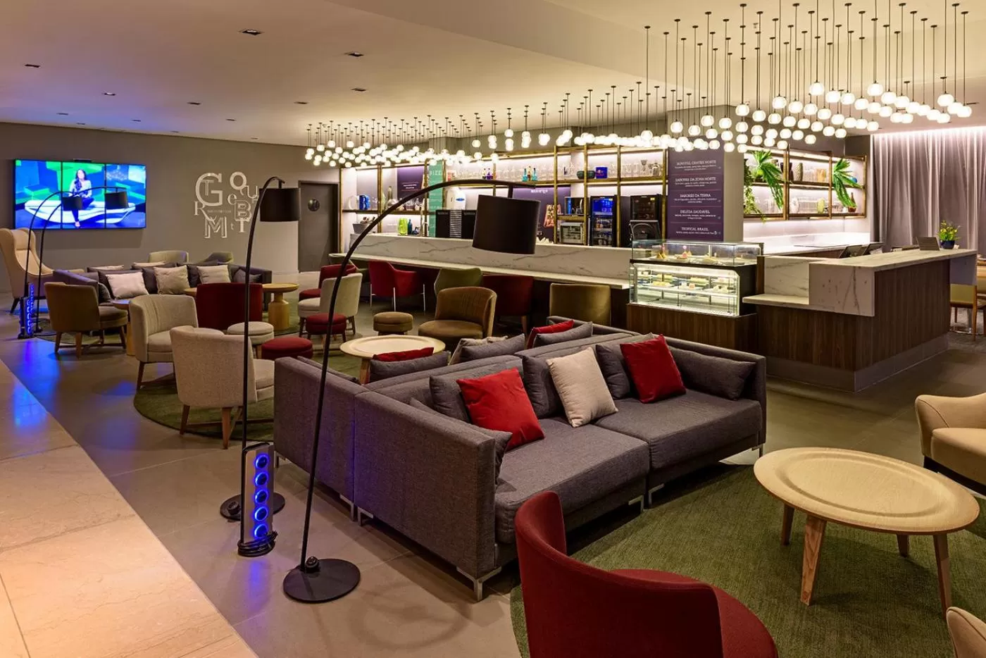 Lounge or bar in Novotel Sao Paulo Center Norte