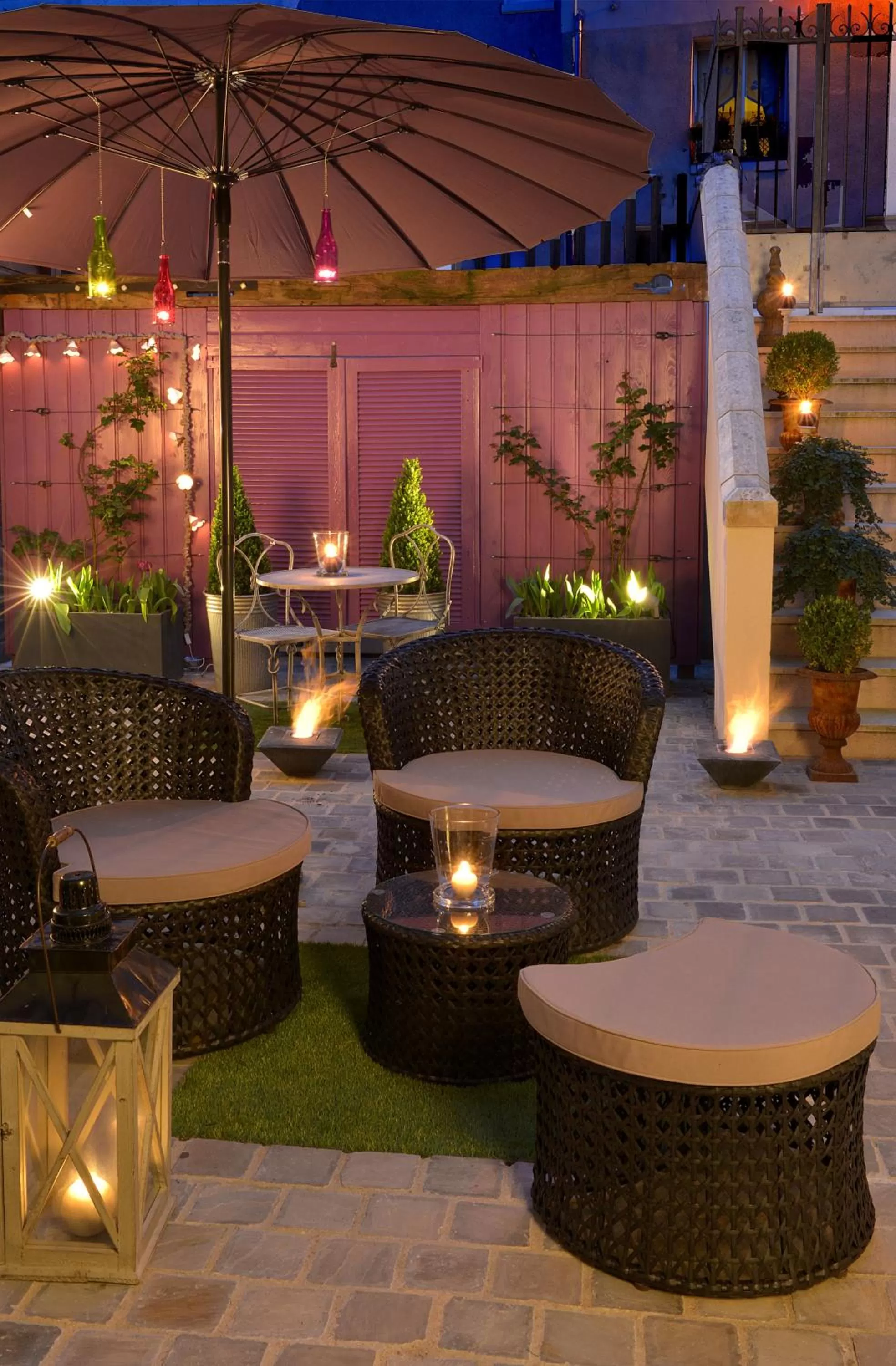 Garden in Hôtel Saint Pierre Boutique-Hôtel