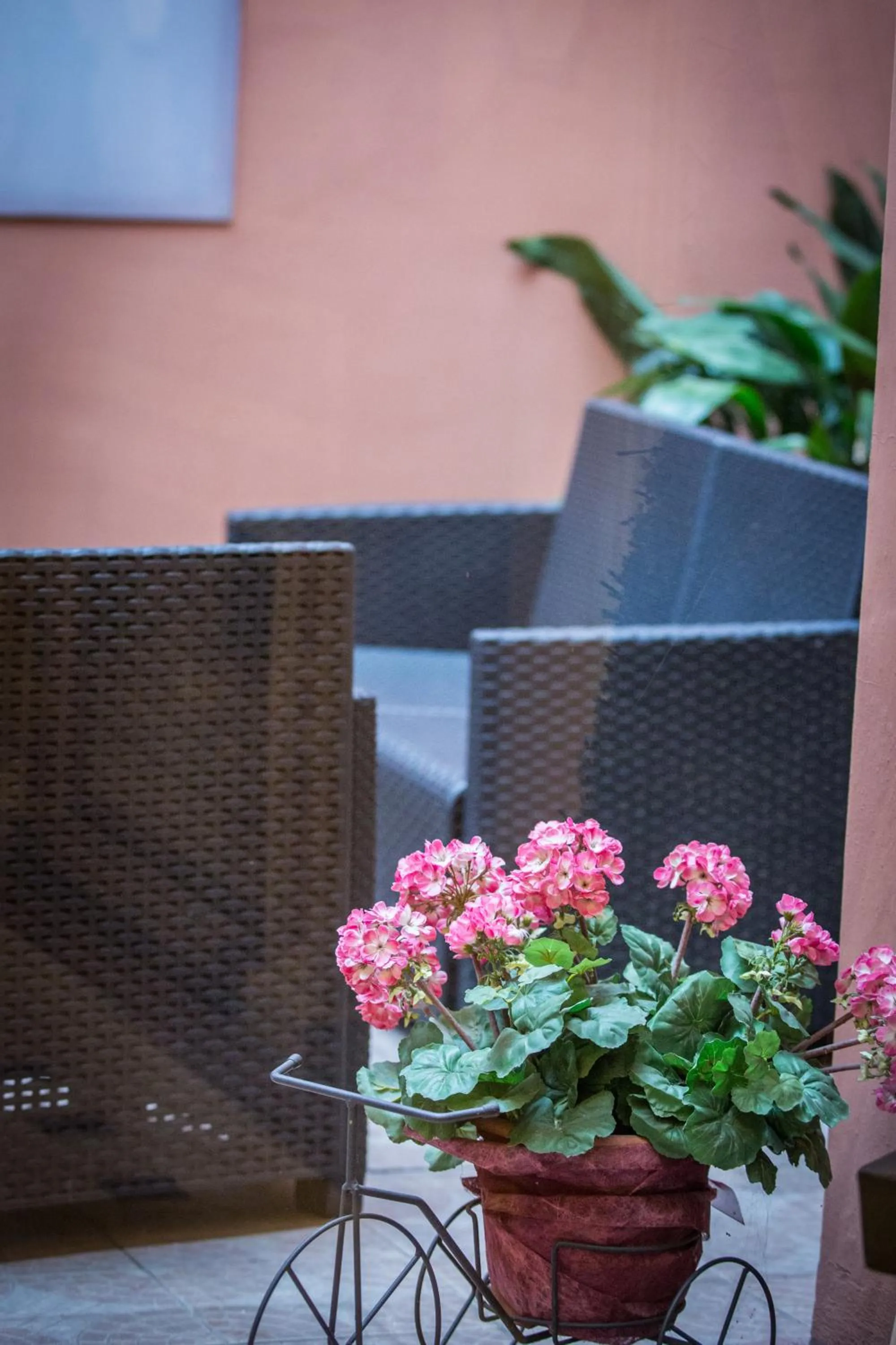 Communal lounge/ TV room in Hotel Europa