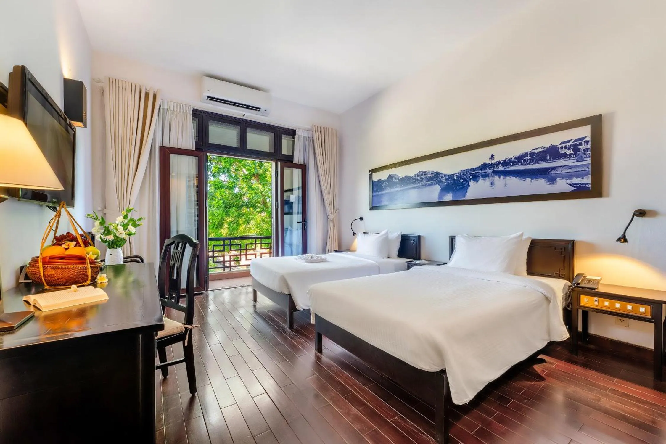 City view, Bed in HOI AN HISTORIC HOTEL