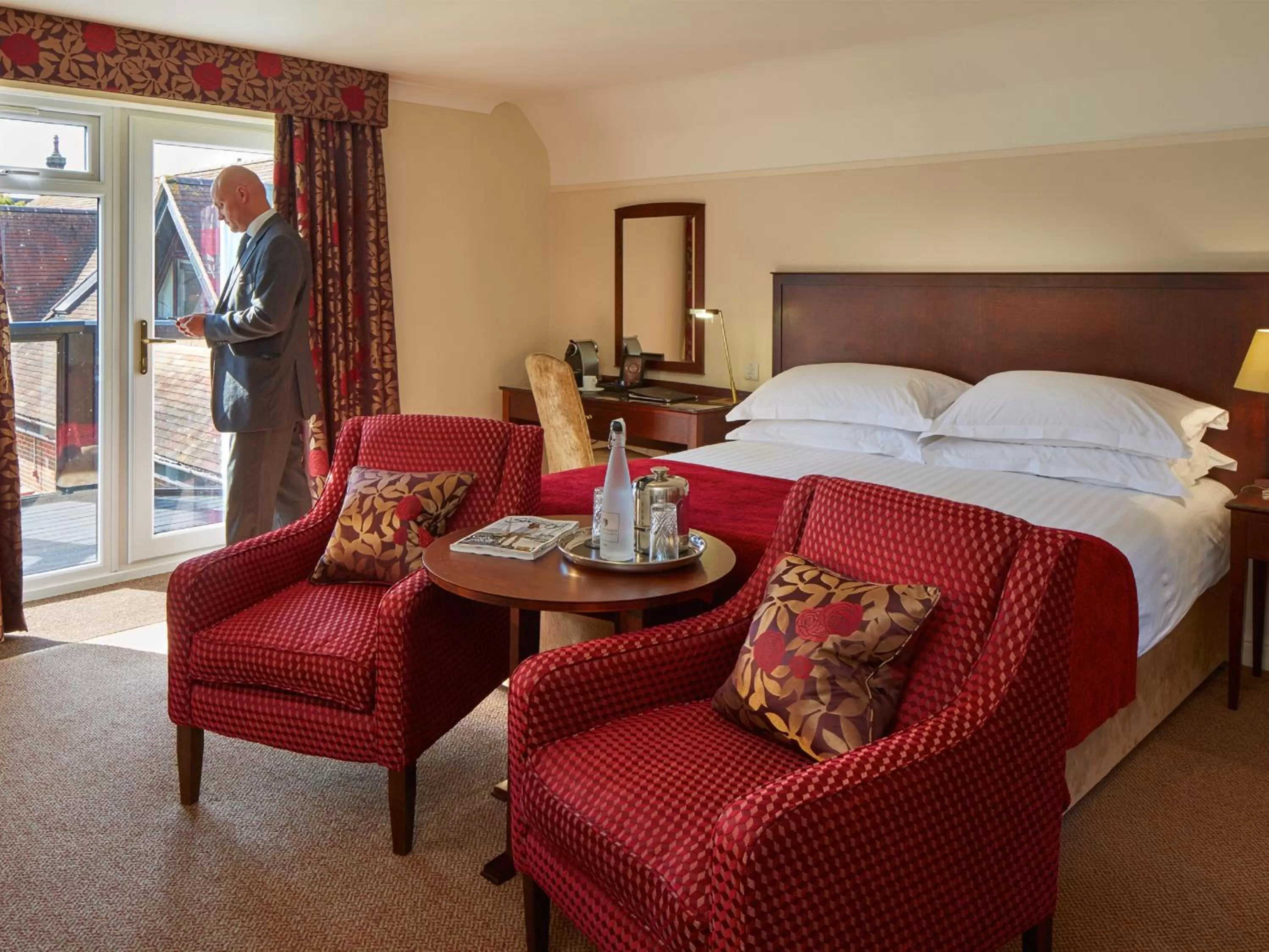 Bedroom in Elmers Court Hotel