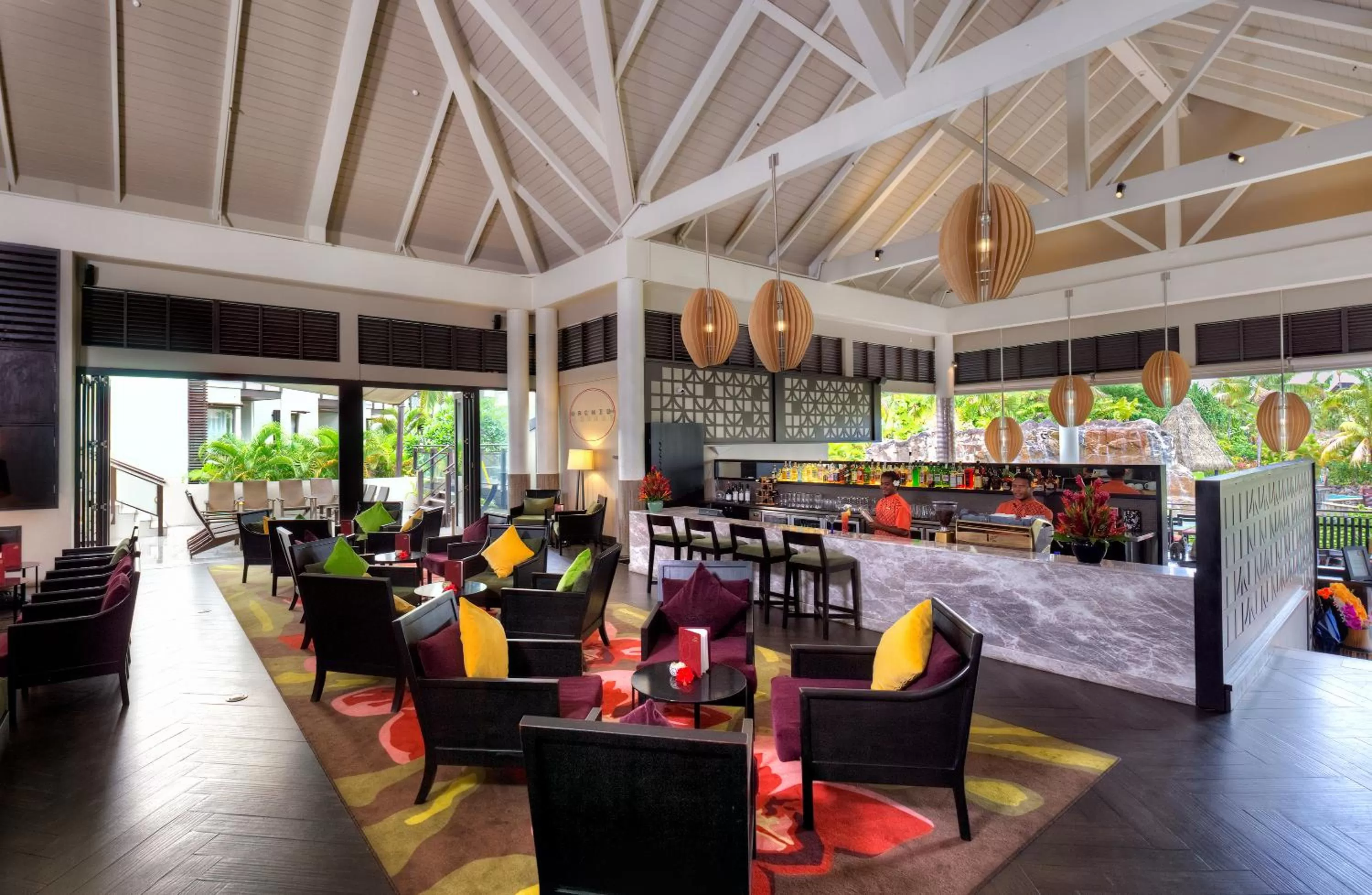 Lounge or bar in Radisson Blu Resort Fiji