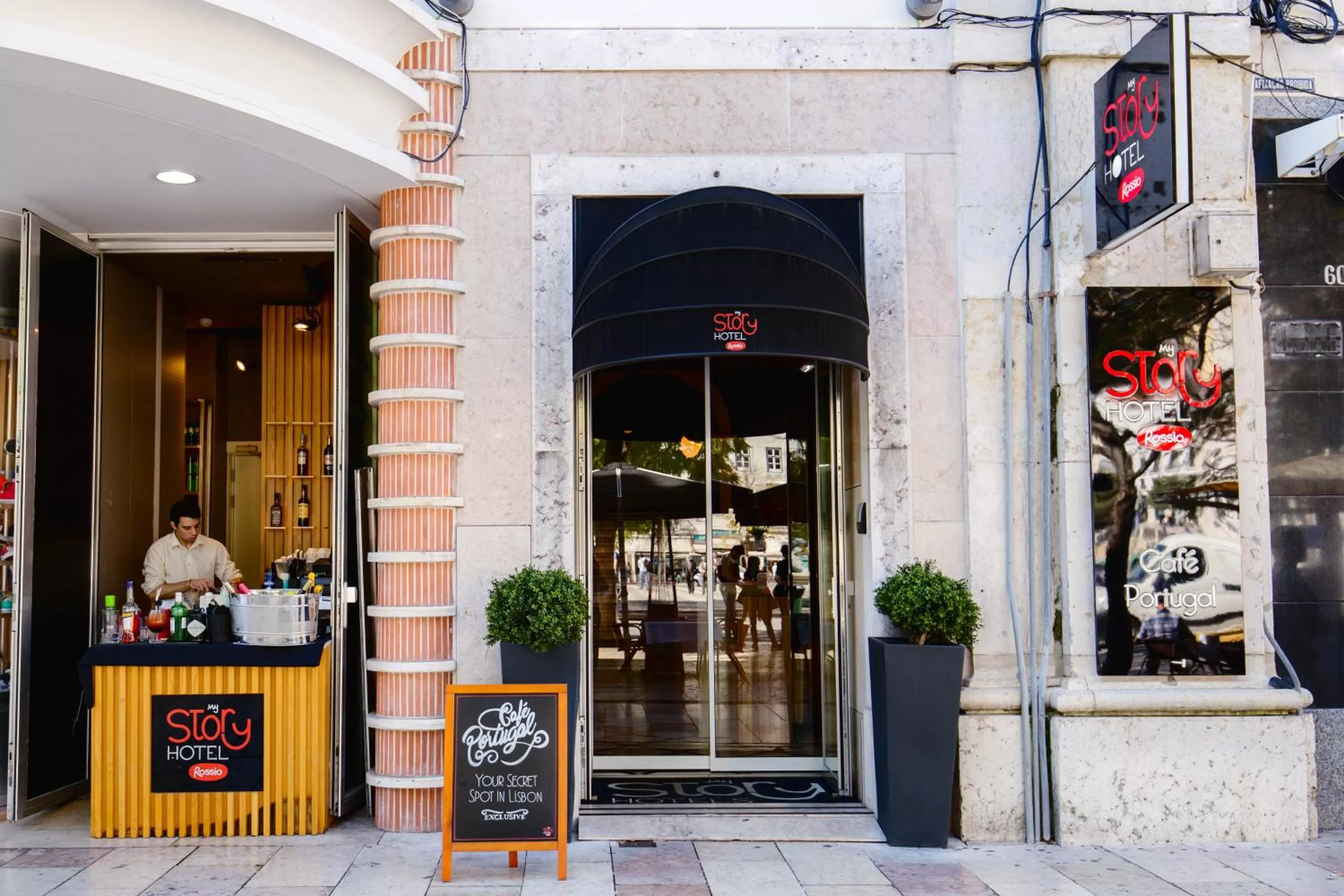 Facade/entrance in My Story Hotel Rossio