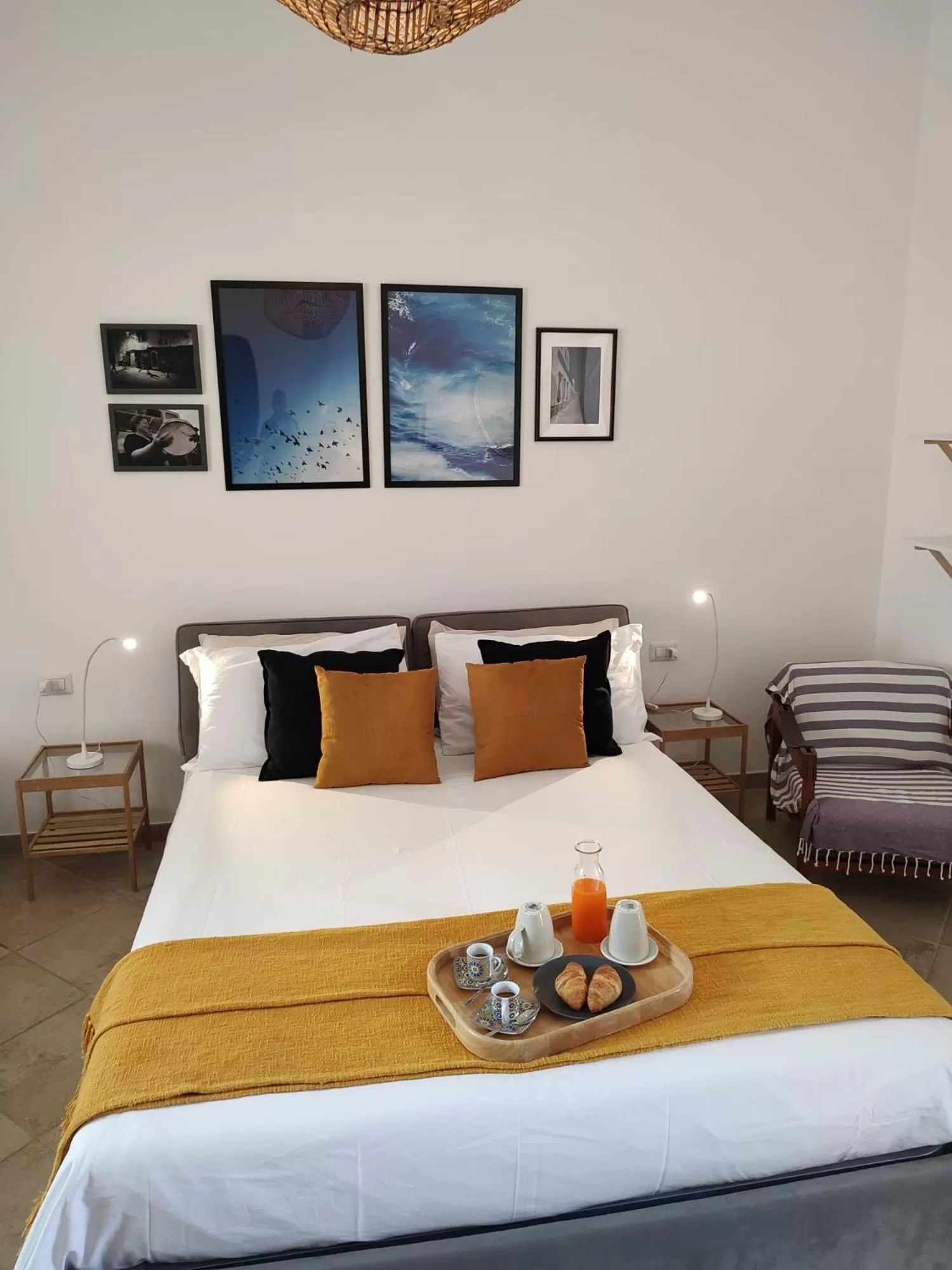 Bedroom, Bed in Canneddi Boutique Farm