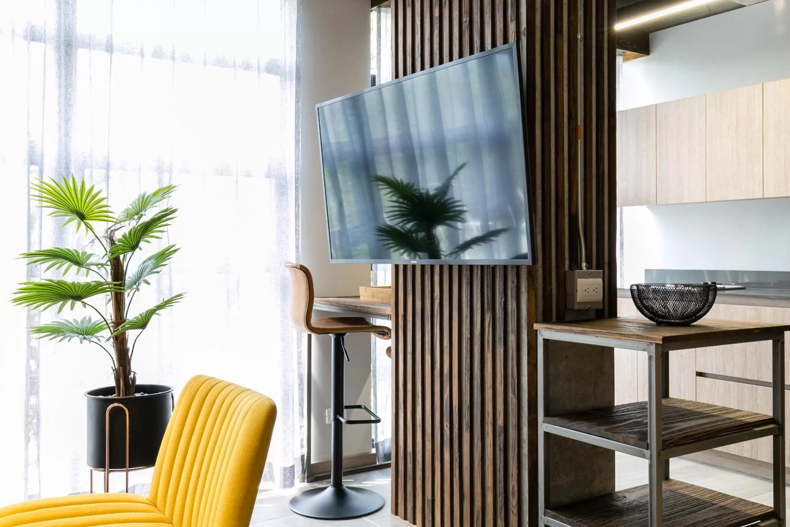 TV and multimedia in Factory Lofts Hotel