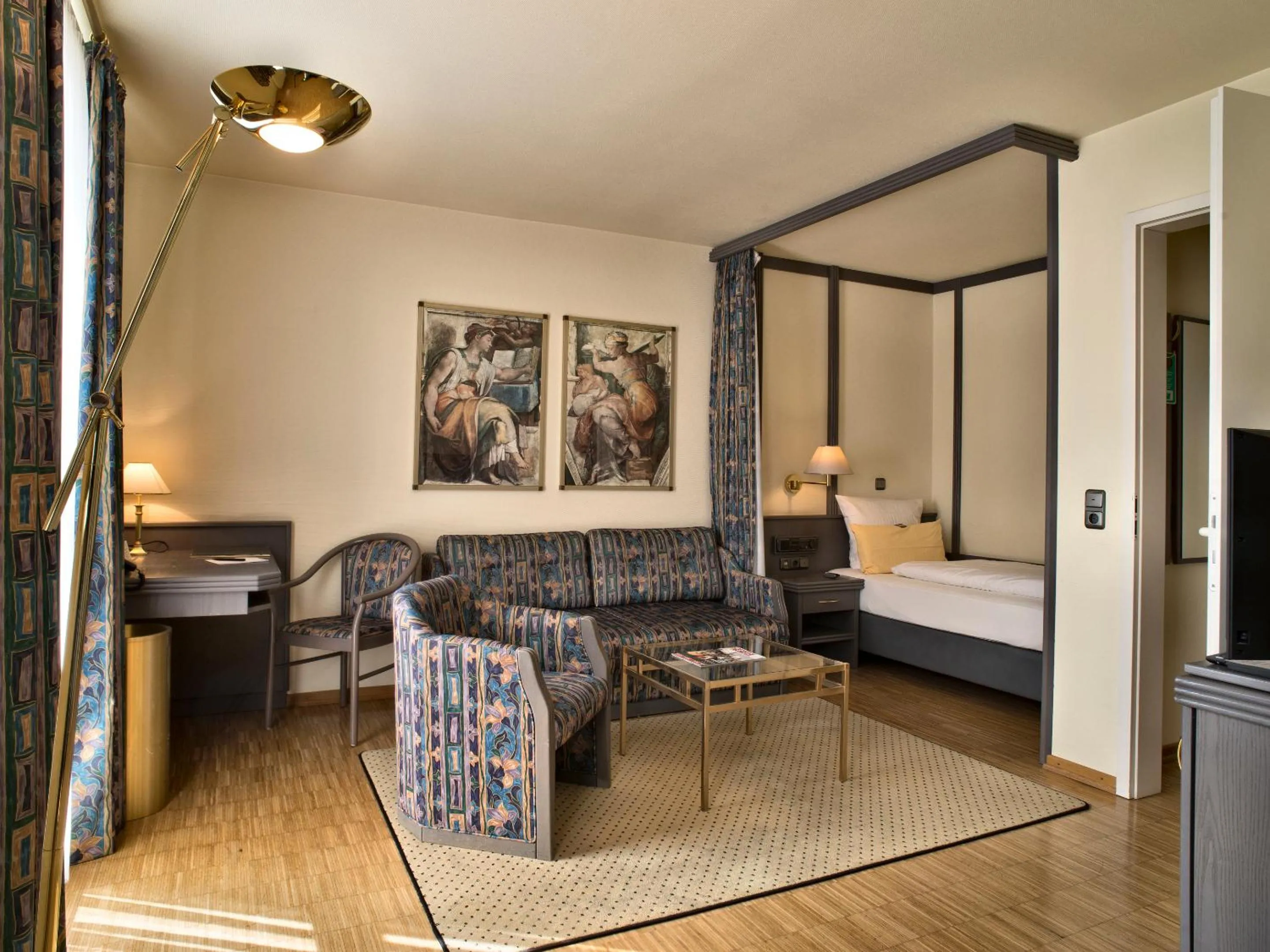 Photo of the whole room, Bed in Posthaus Hotel Residenz