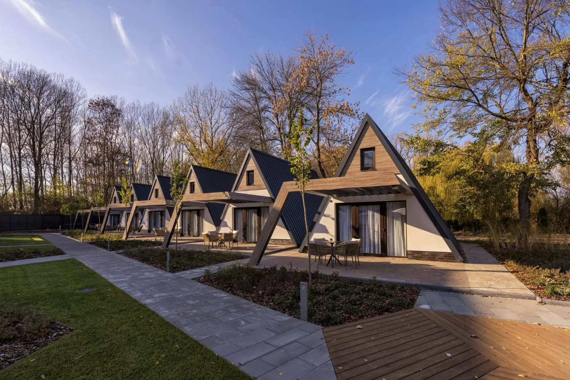 Property building in Donautica Hotel & Restaurant