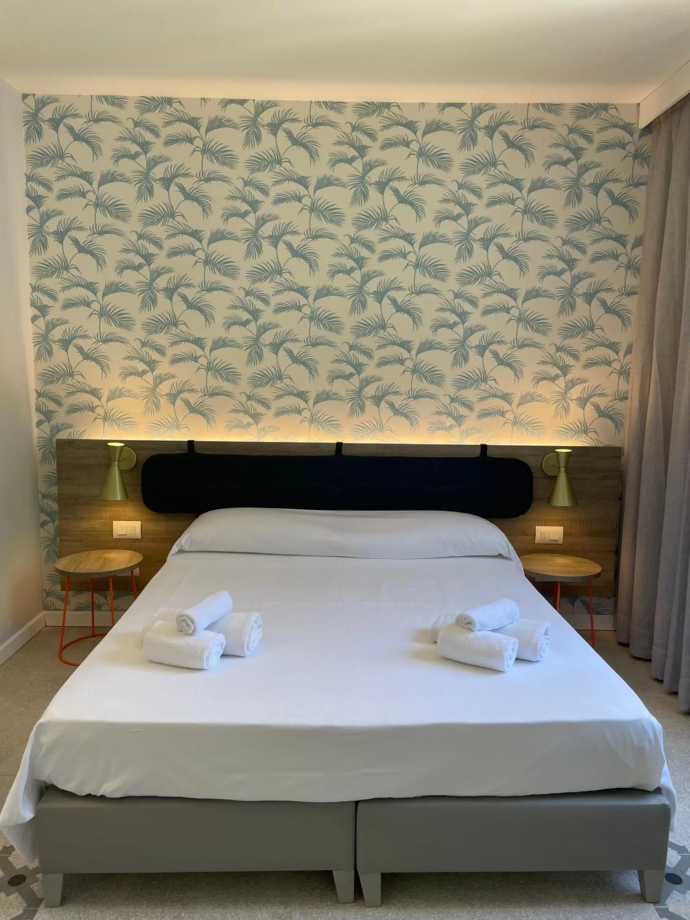 Bed in Guerrini Hotel