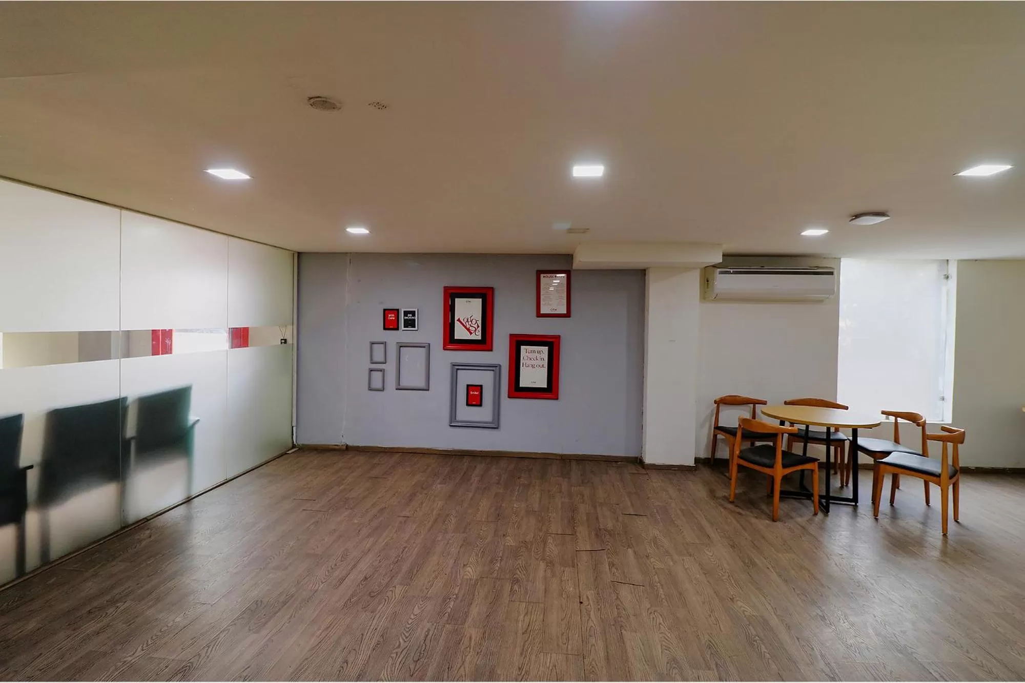 Dining area in FabHotel The Chaitanyas Rohini sec 18