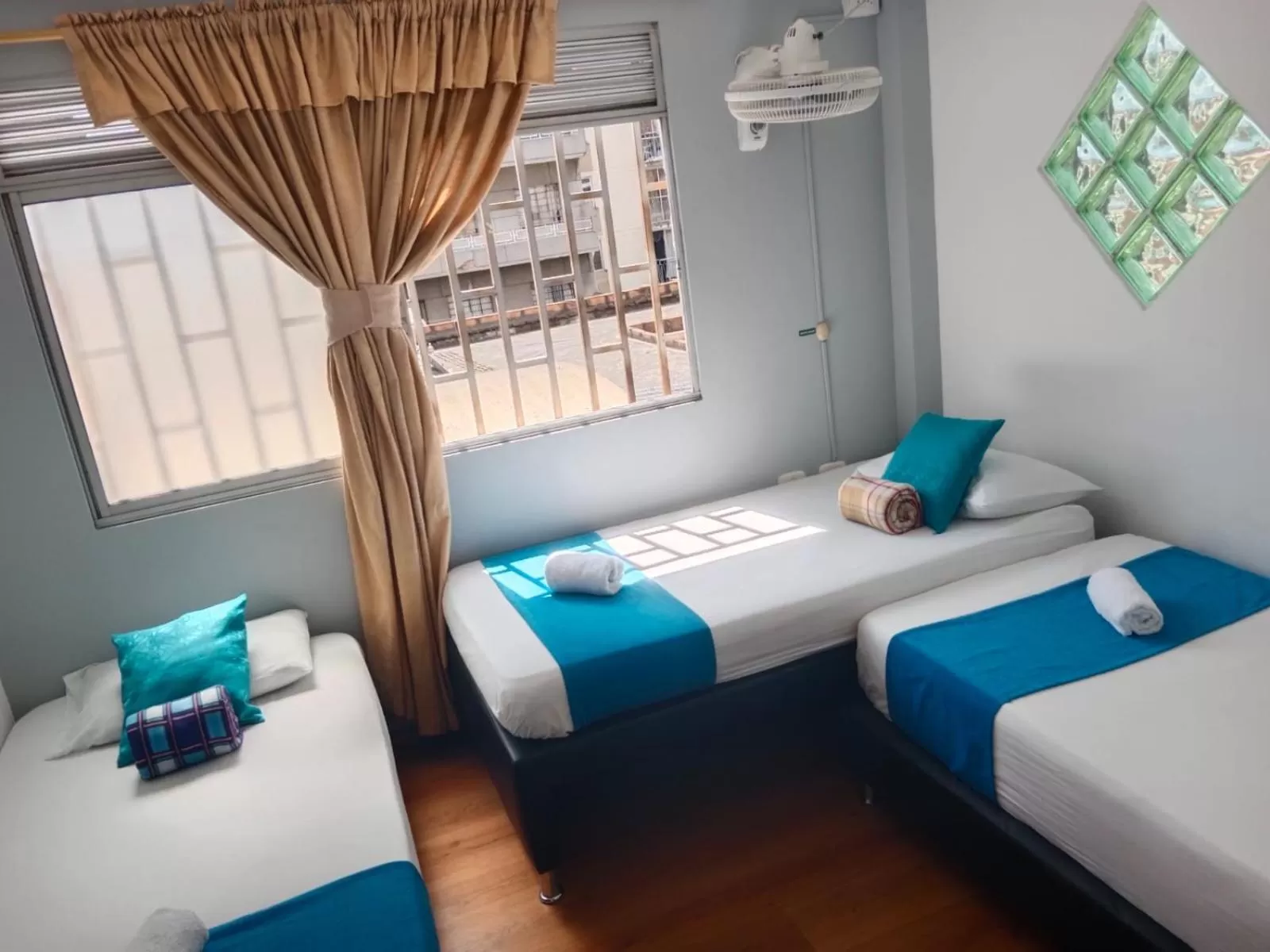 Bed in Hotel El Deportista