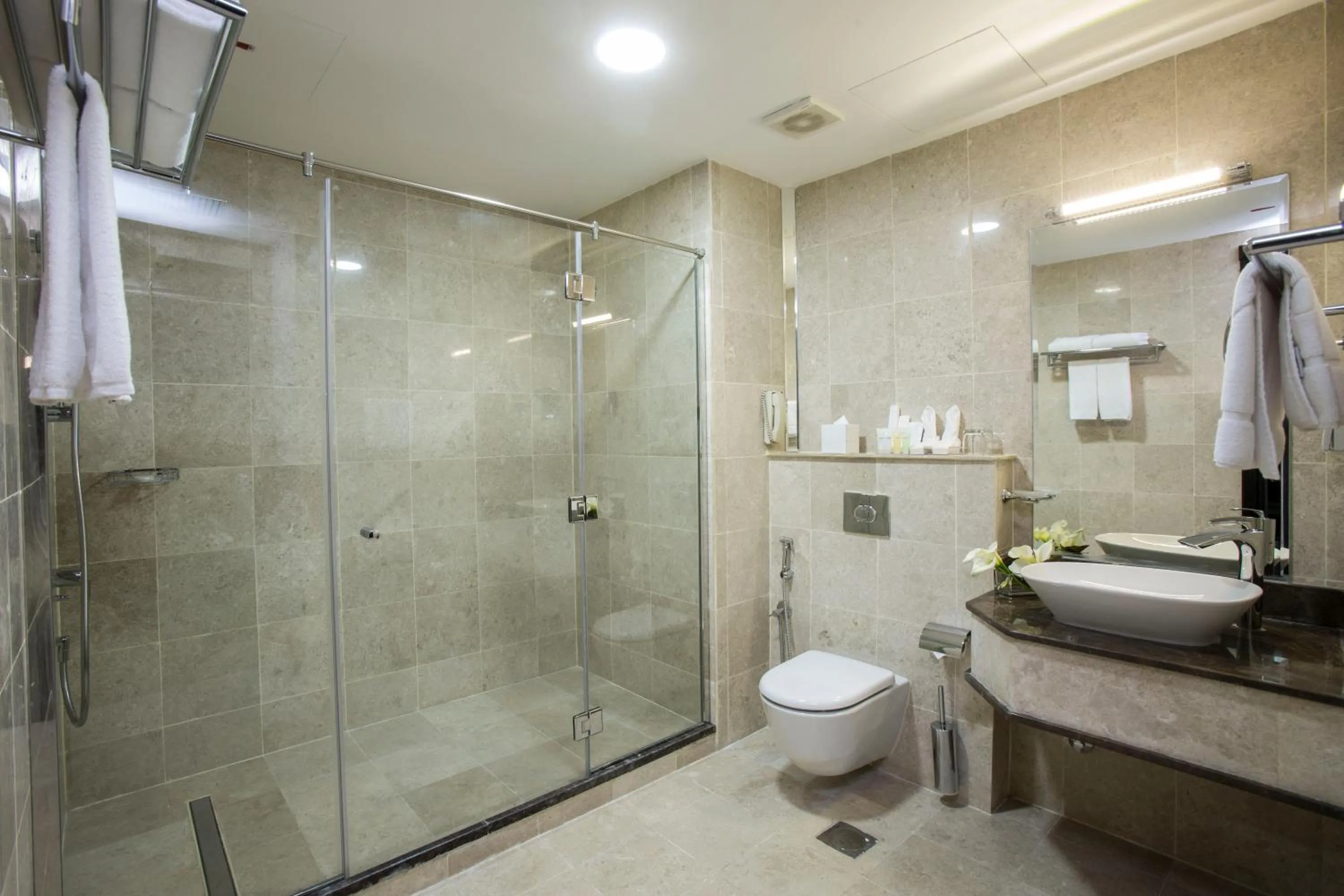 Bathroom in The Town Hotel Doha