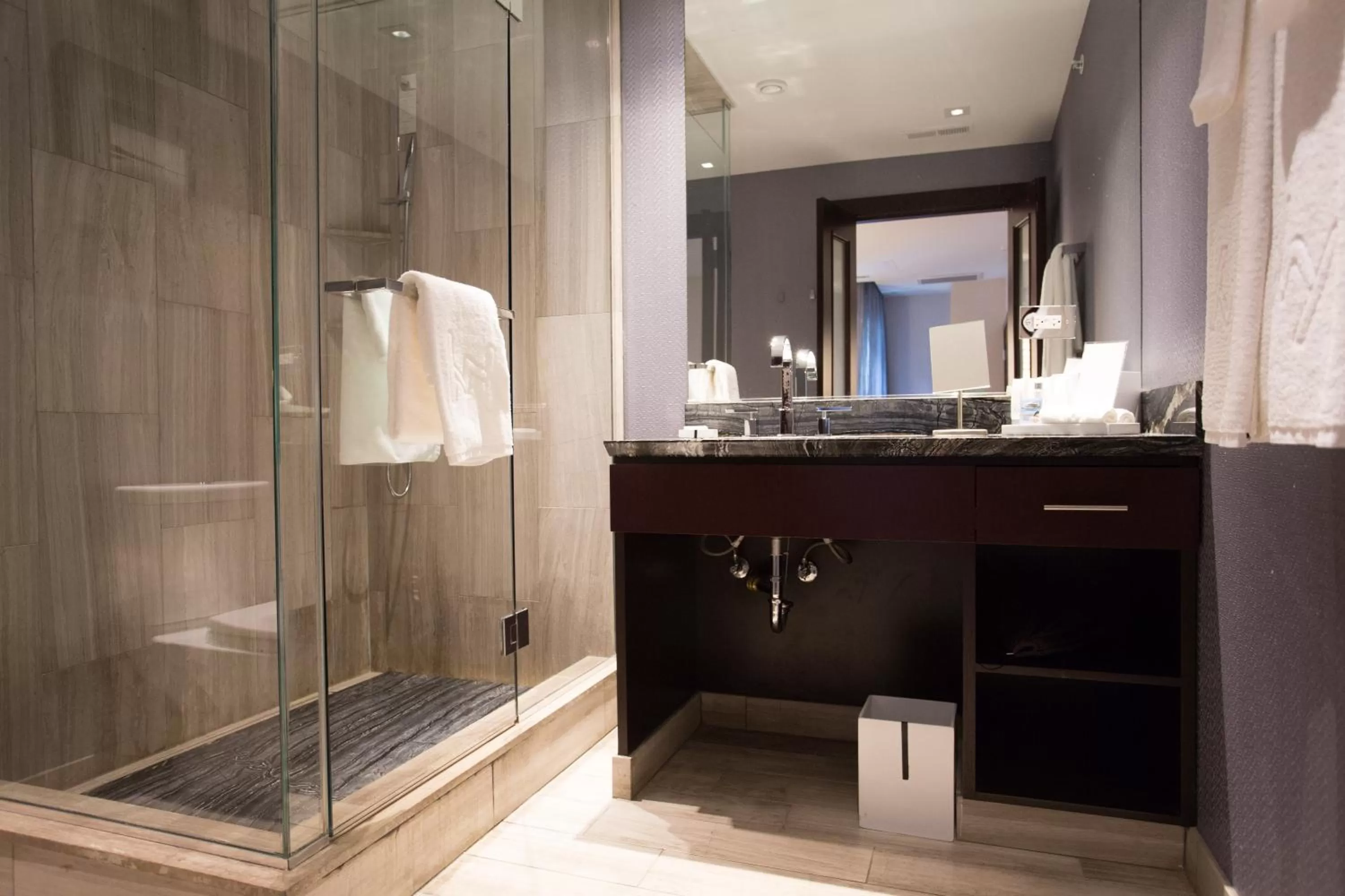 Shower in Ivy Boutique Hotel