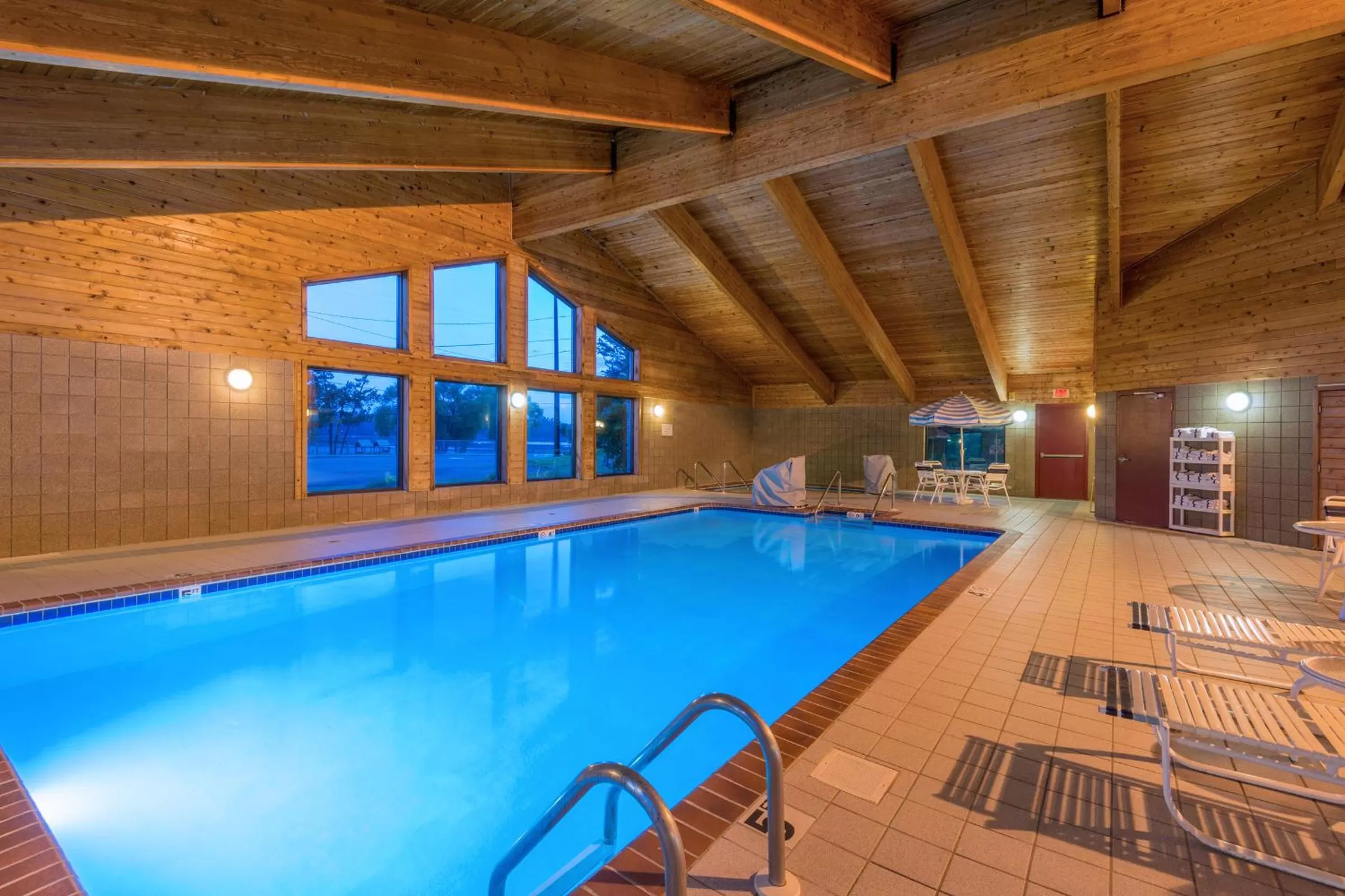 Swimming pool in AmericInn by Wyndham Minocqua