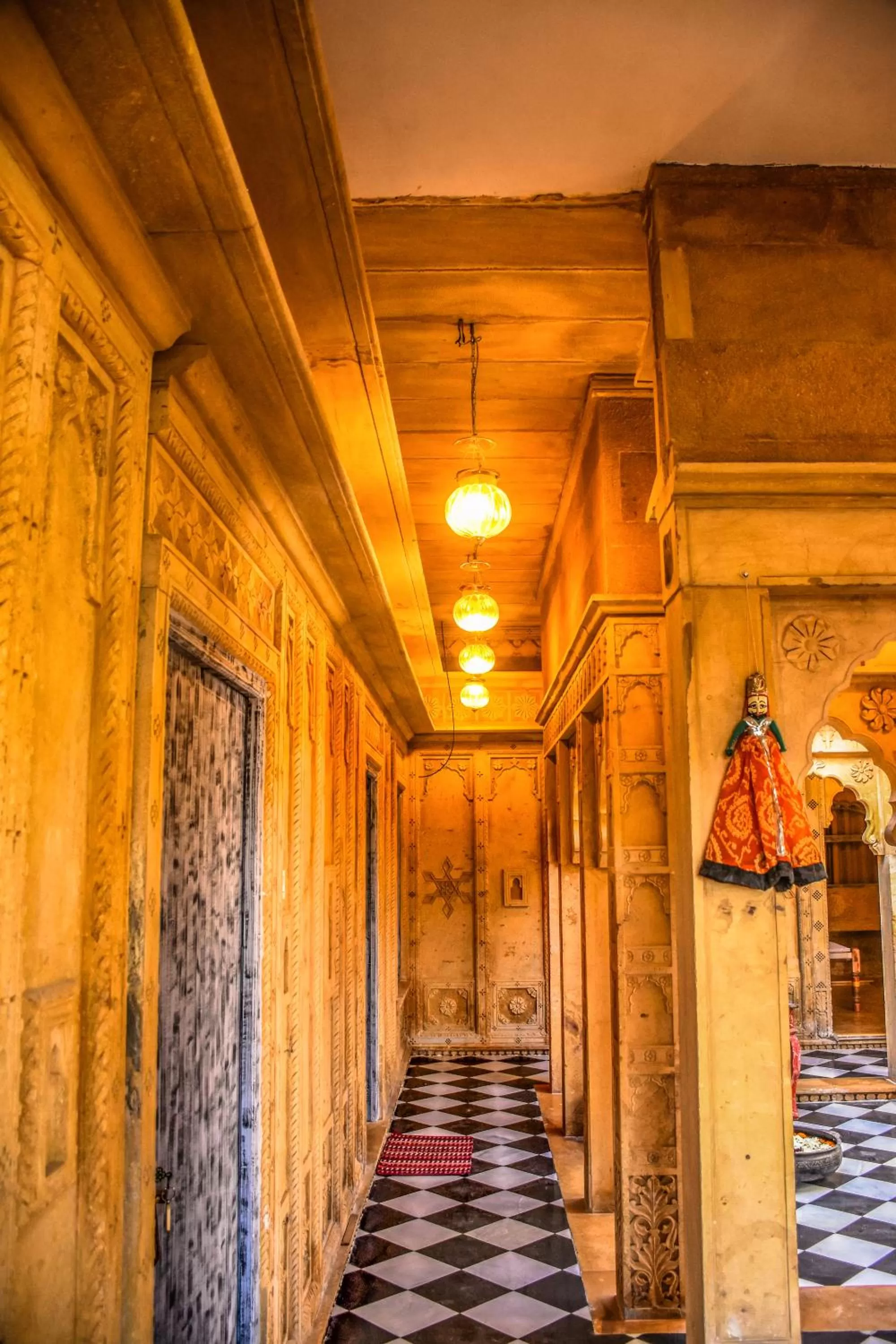 Lobby or reception in Garh Meera - A Sensational Boutique Hotel