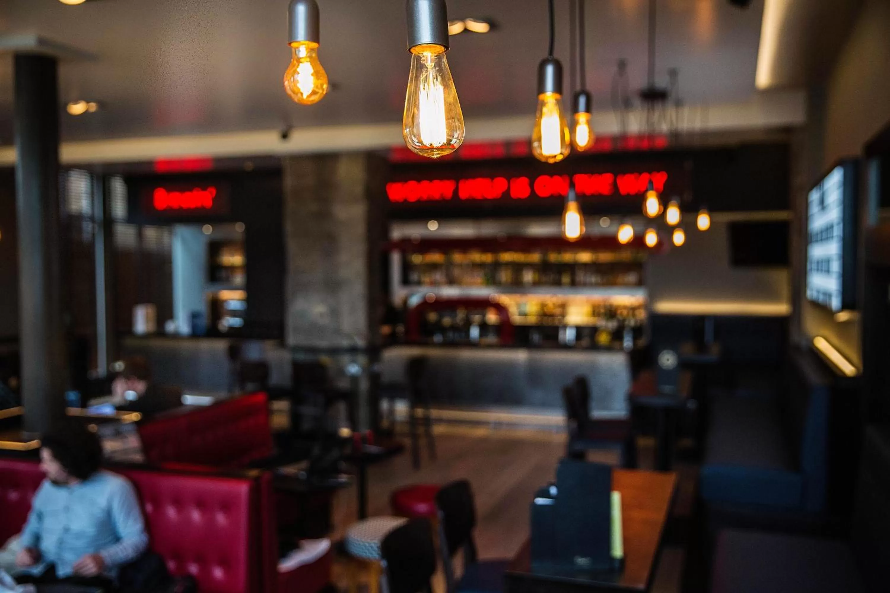 Lounge or bar in Malmaison Edinburgh
