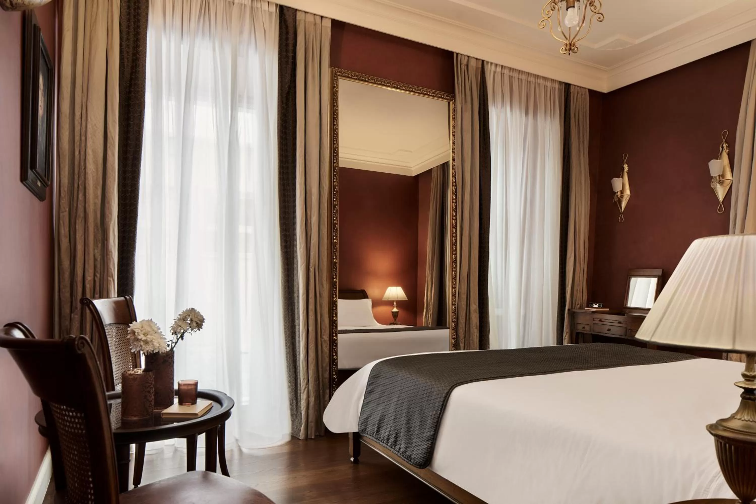 Bedroom, Bed in Hotel Ippoliti