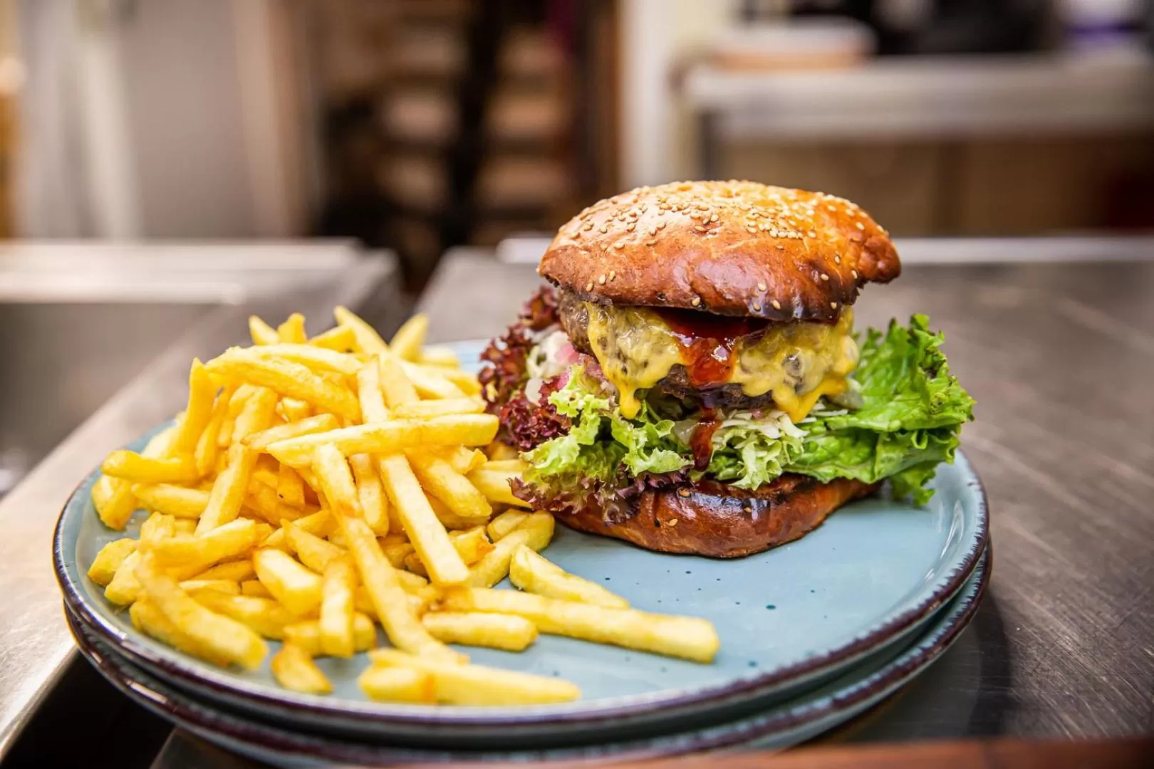 Restaurant/places to eat in Hotel Spessartstuben