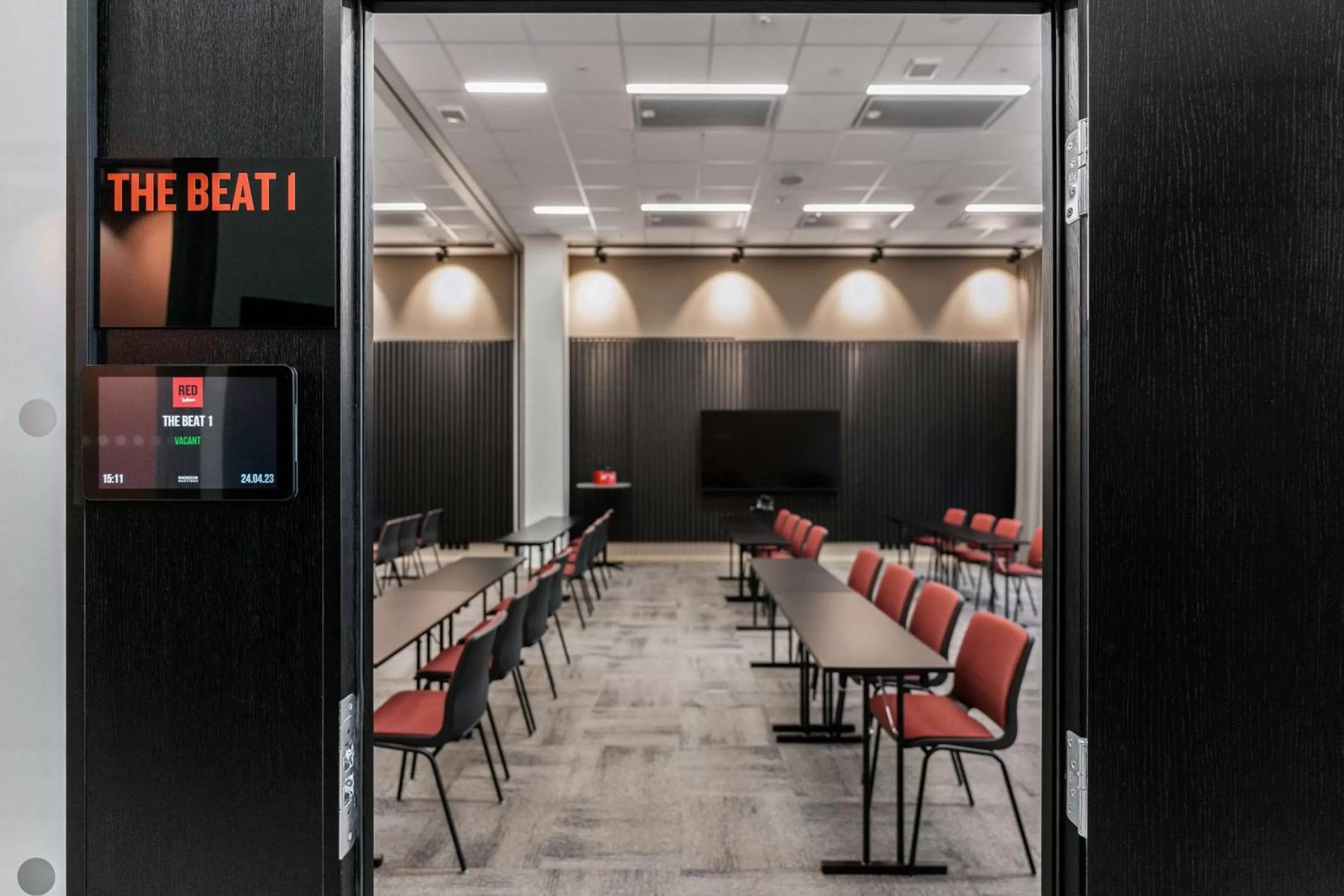 Meeting/conference room in Radisson RED Oslo Økern