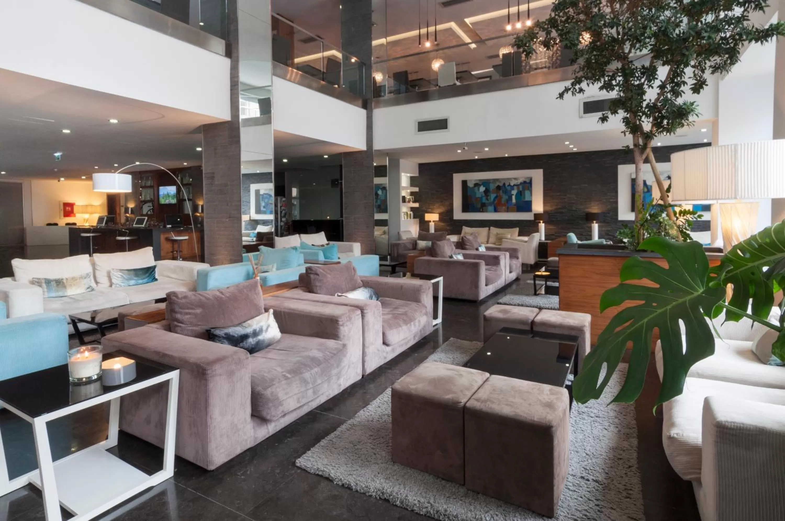 Seating area in The George, Urban Boutique Hotel