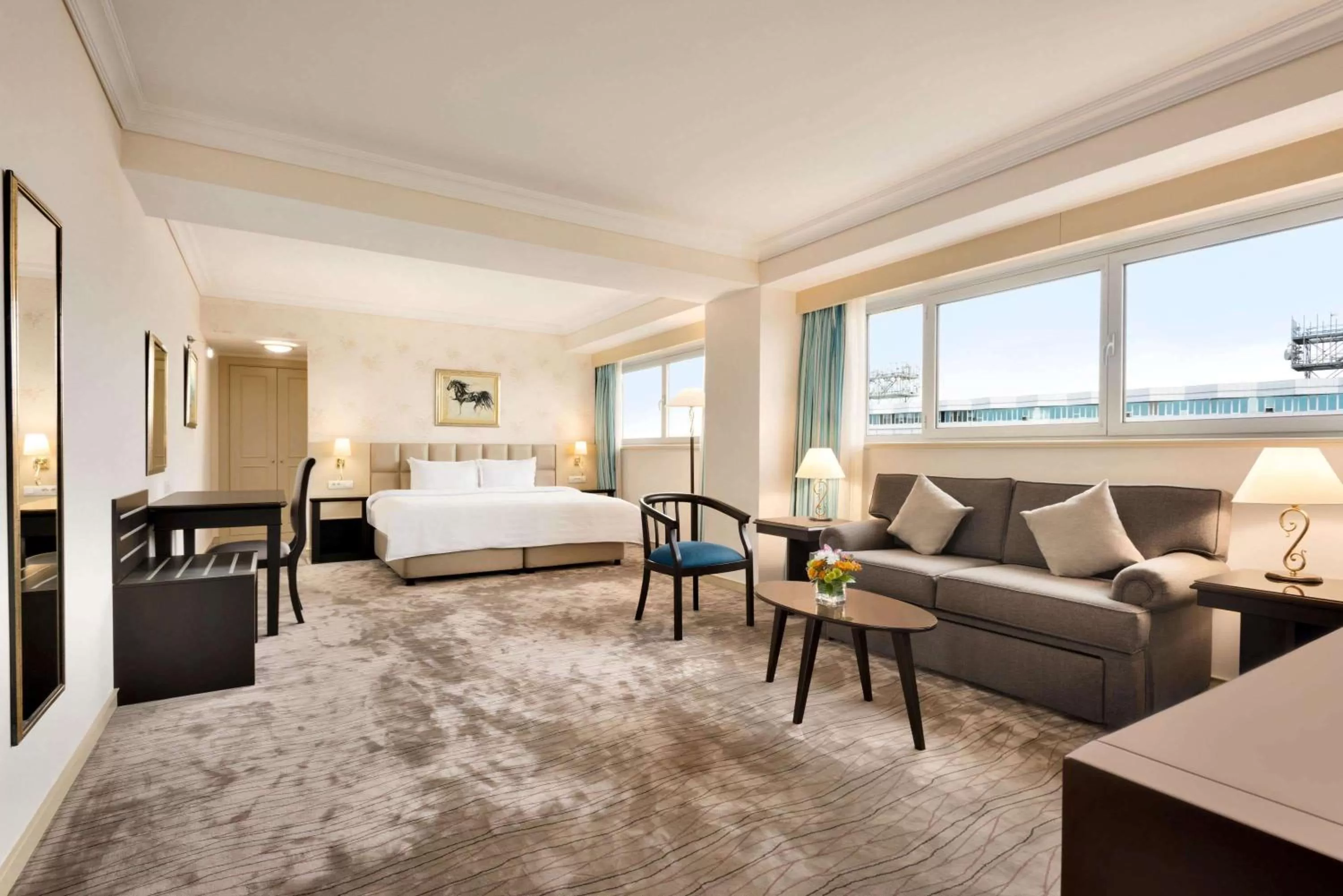 Photo of the whole room, Bed in Wyndham Tashkent