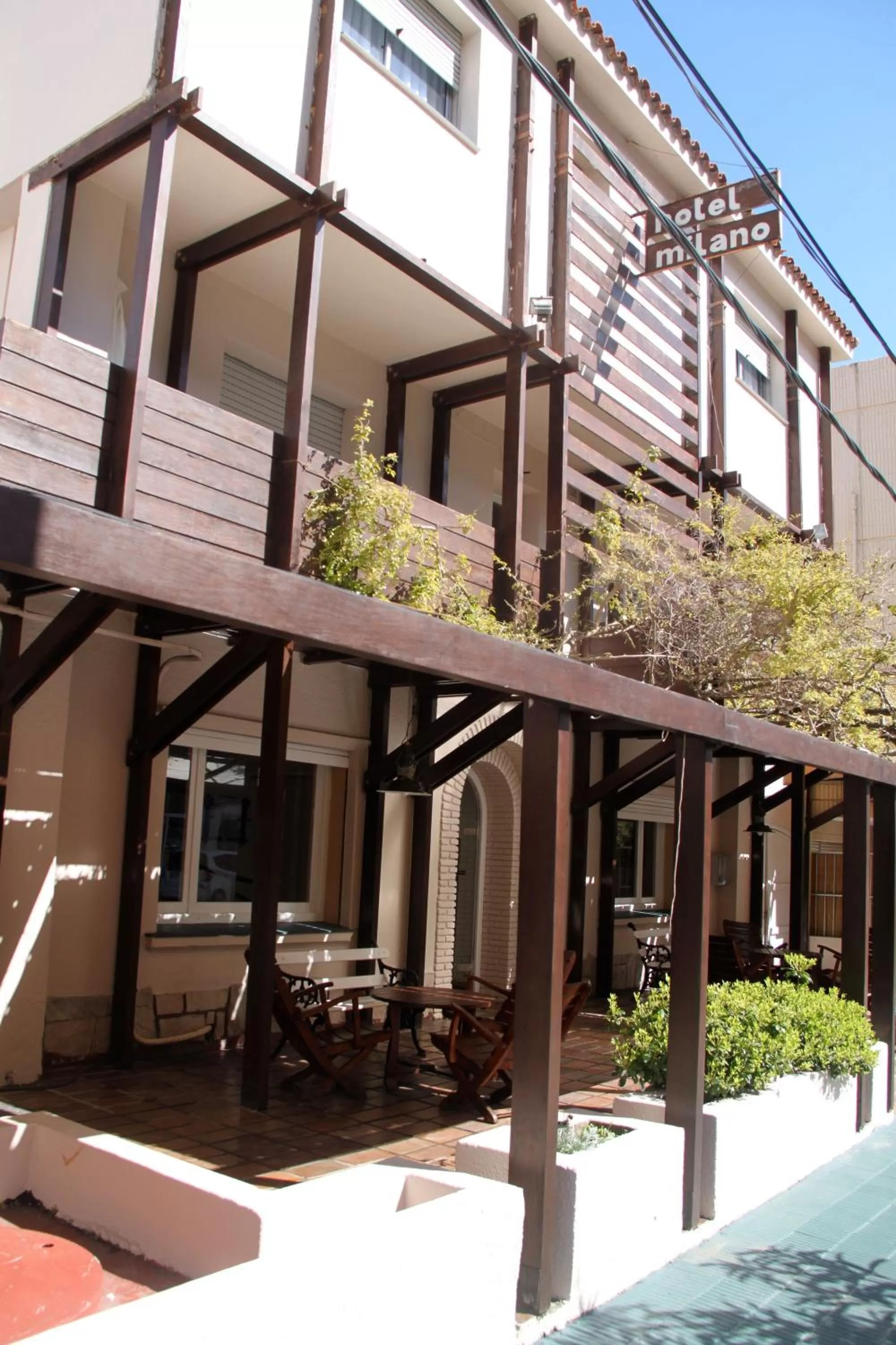 Facade/entrance in Hotel Milano