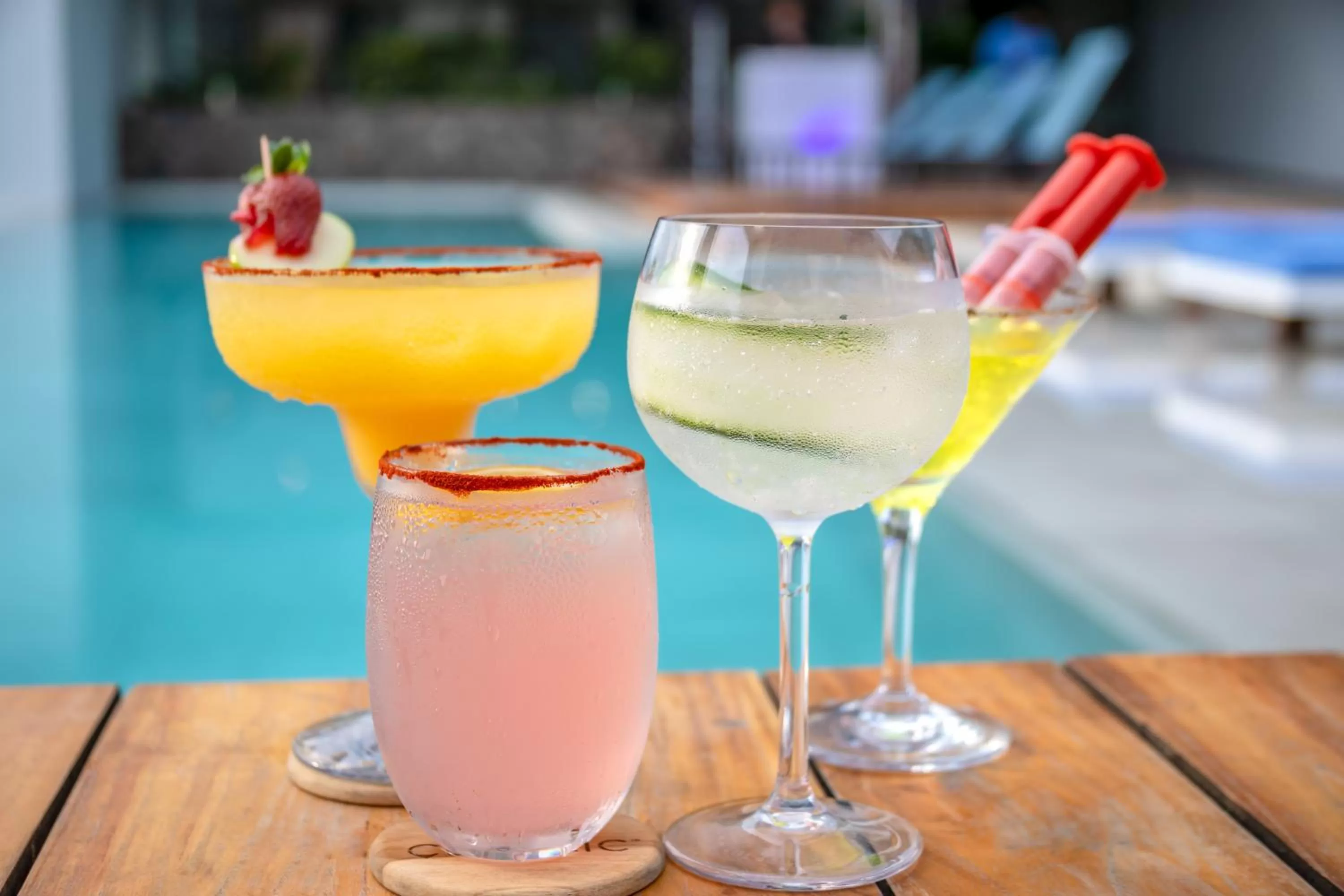 Alcoholic drinks in Hyatt Centric San Salvador