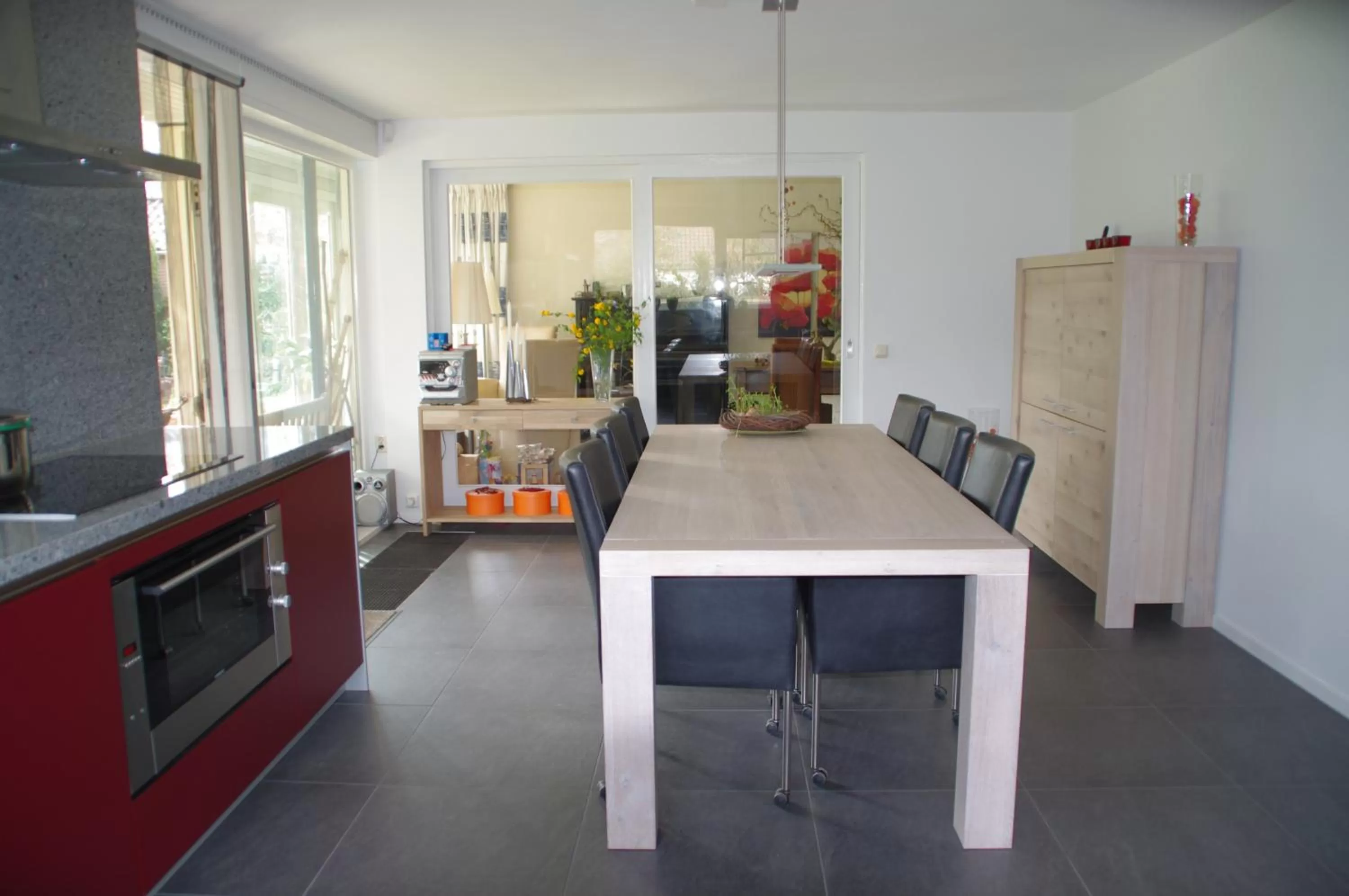 Restaurant/places to eat, Kitchen/Kitchenette in B&B De Slaperije