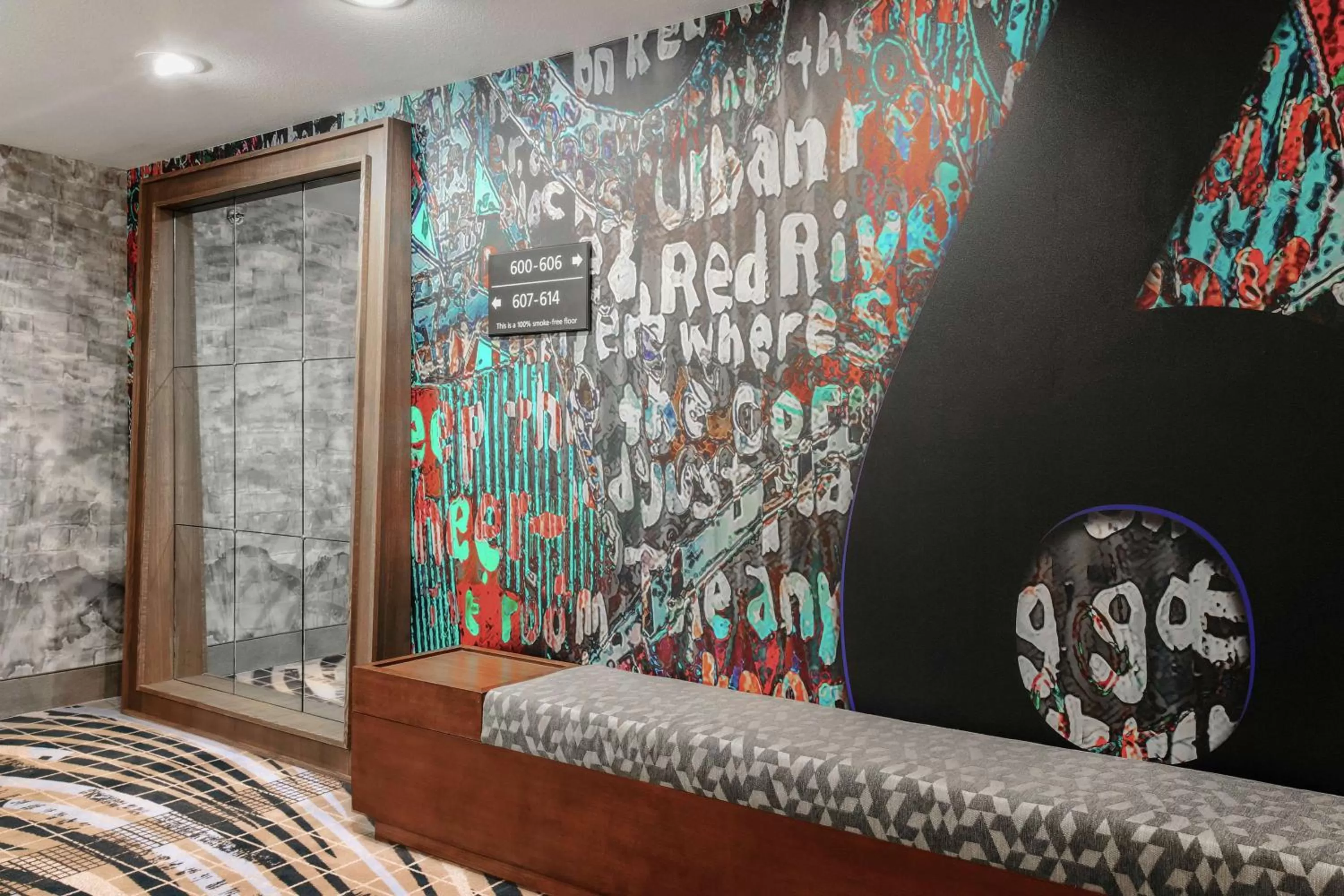 Lobby or reception, Bed in Hampton Inn & Suites Austin - Downtown