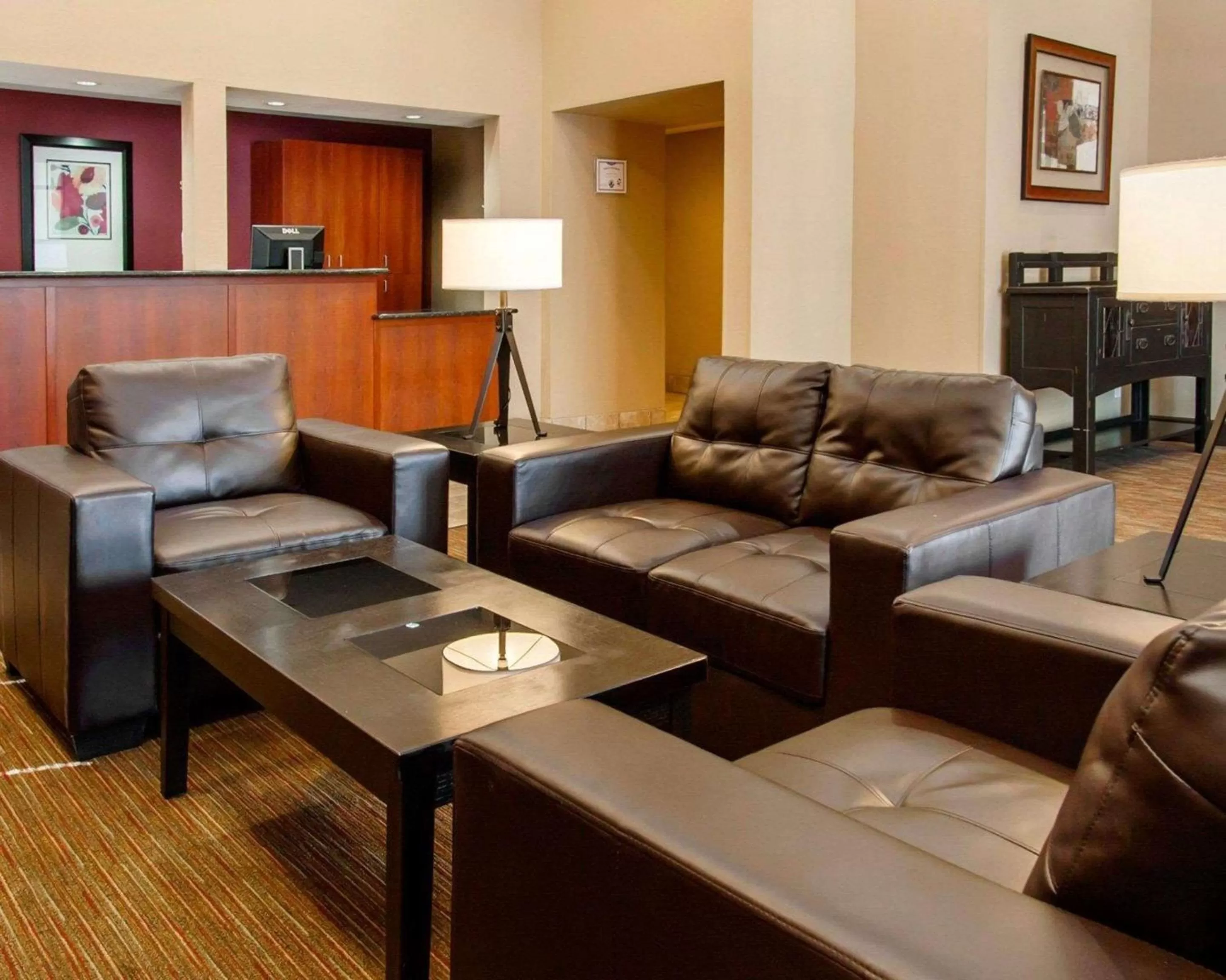 Lobby or reception in Quality Inn & Suites Springfield - Eugene North