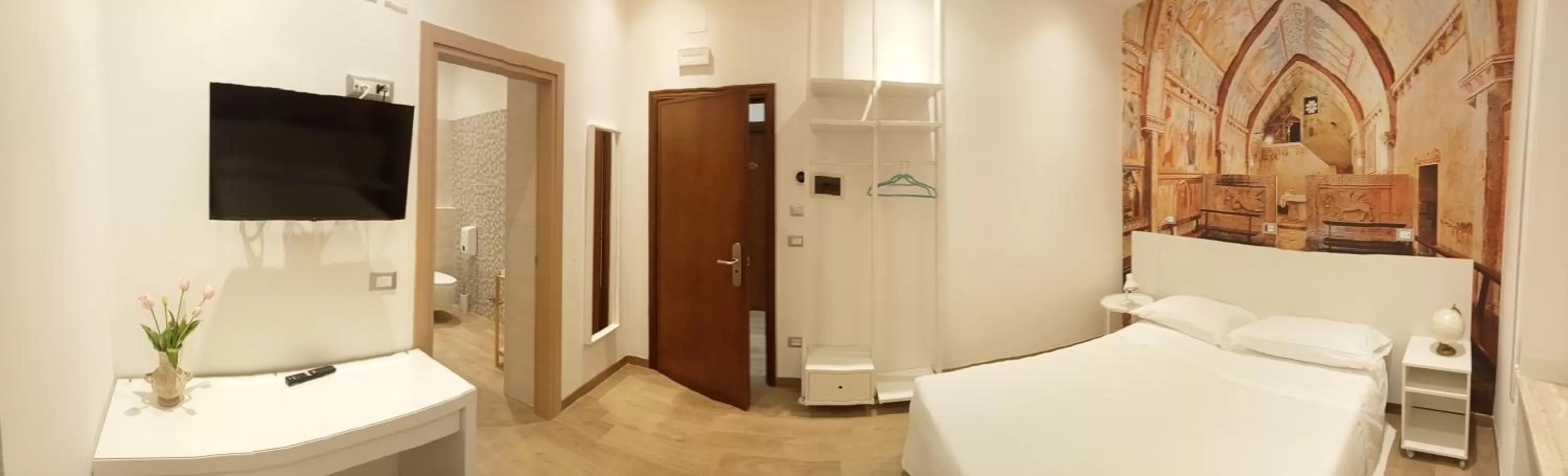 Bed in Hotel Porta Rivera