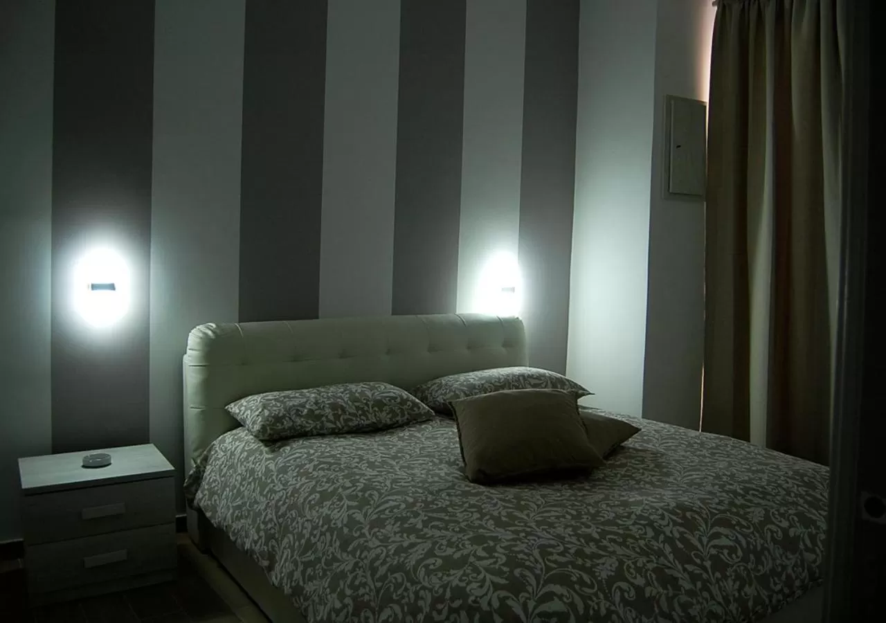 Bed in B&b Vittorio Emanuele II