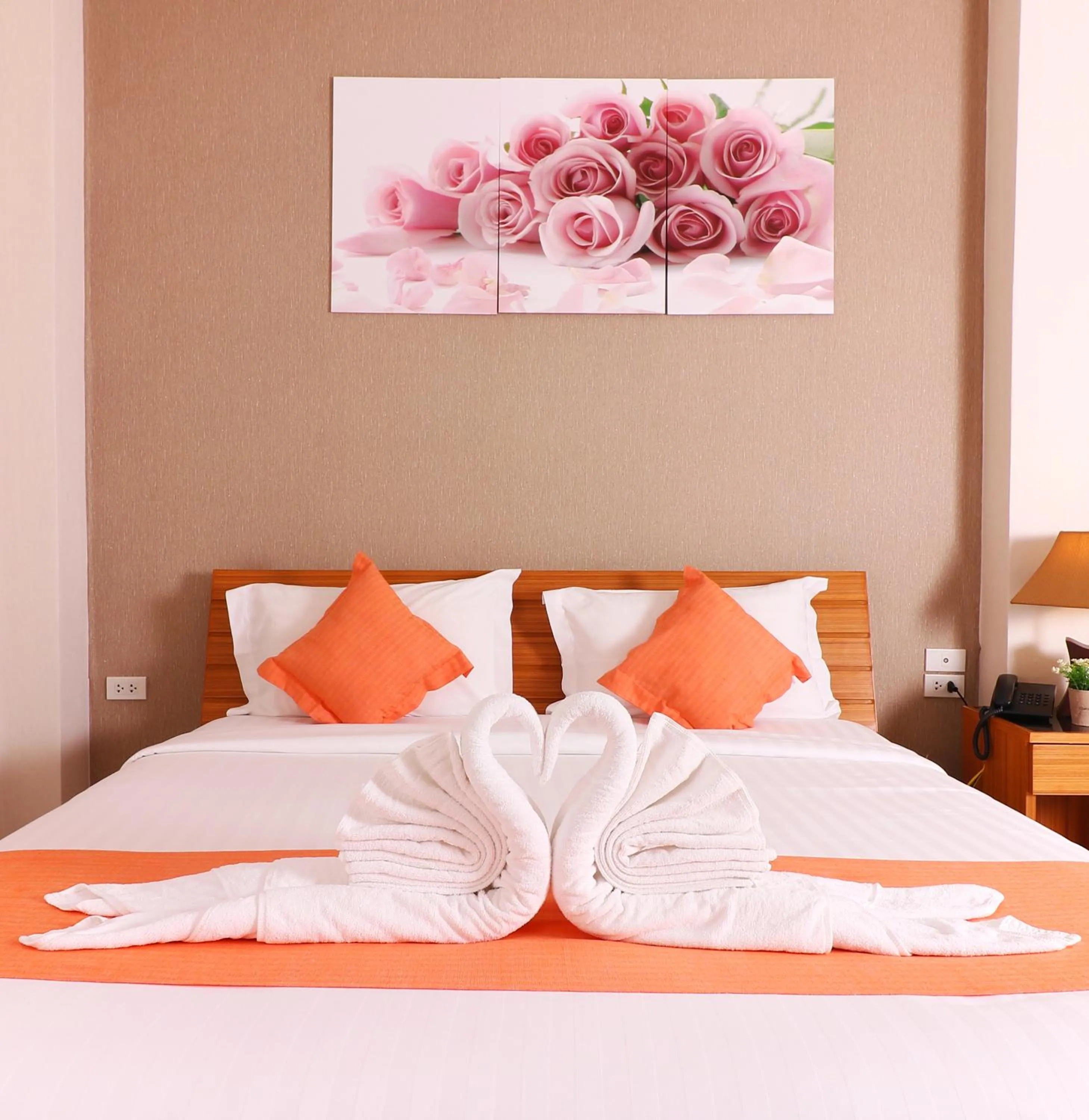 Bed in AU Place Hotel