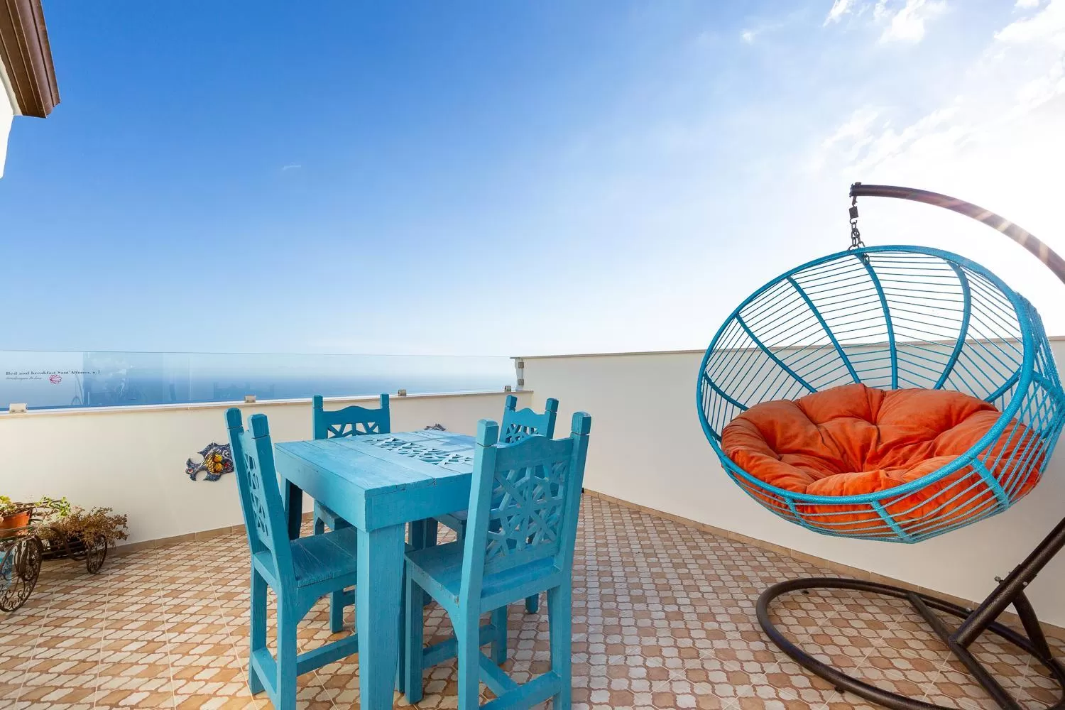 Balcony/Terrace in BnB Sant'Alfonso