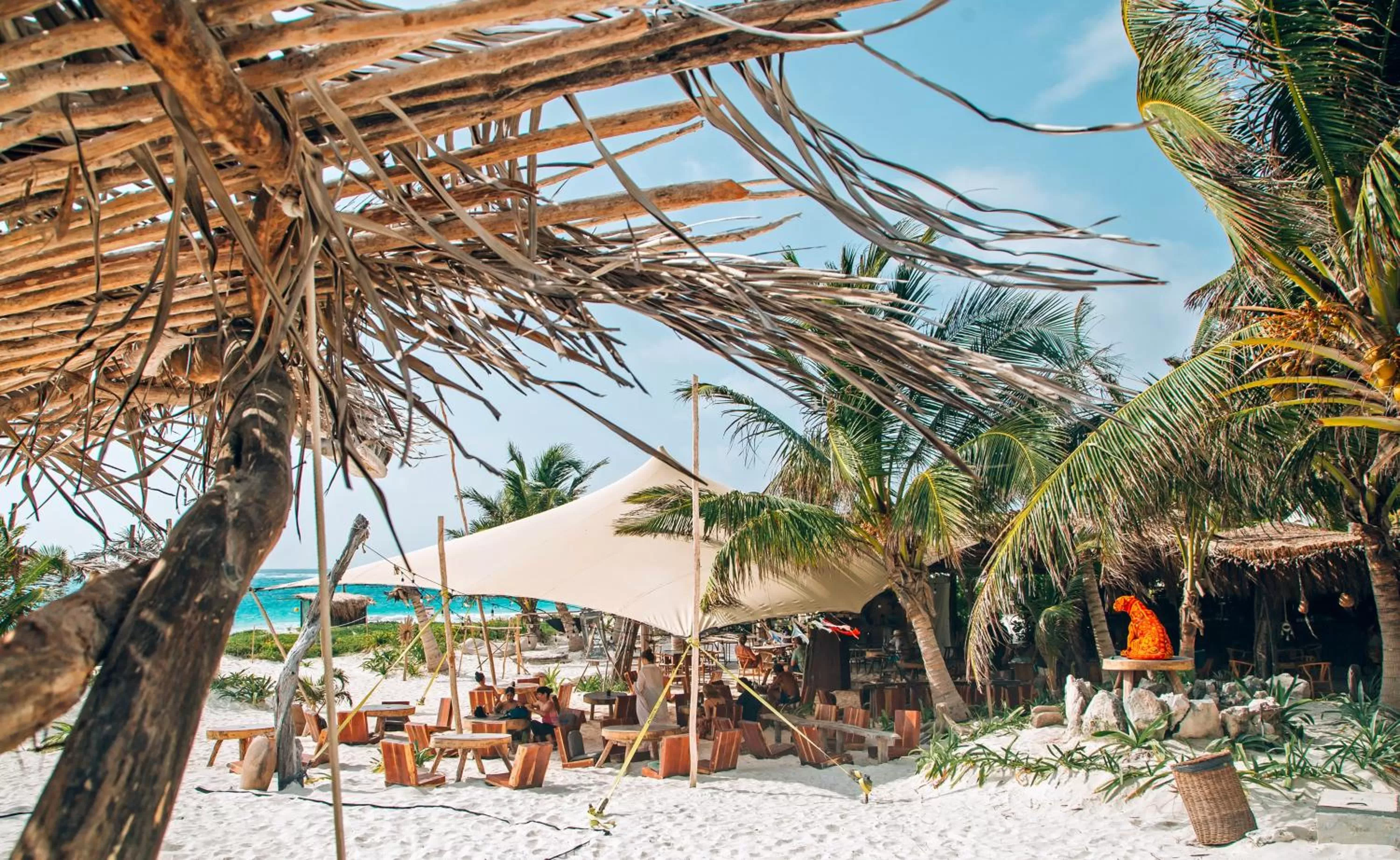 Restaurant/places to eat in Ikal Tulum Hotel