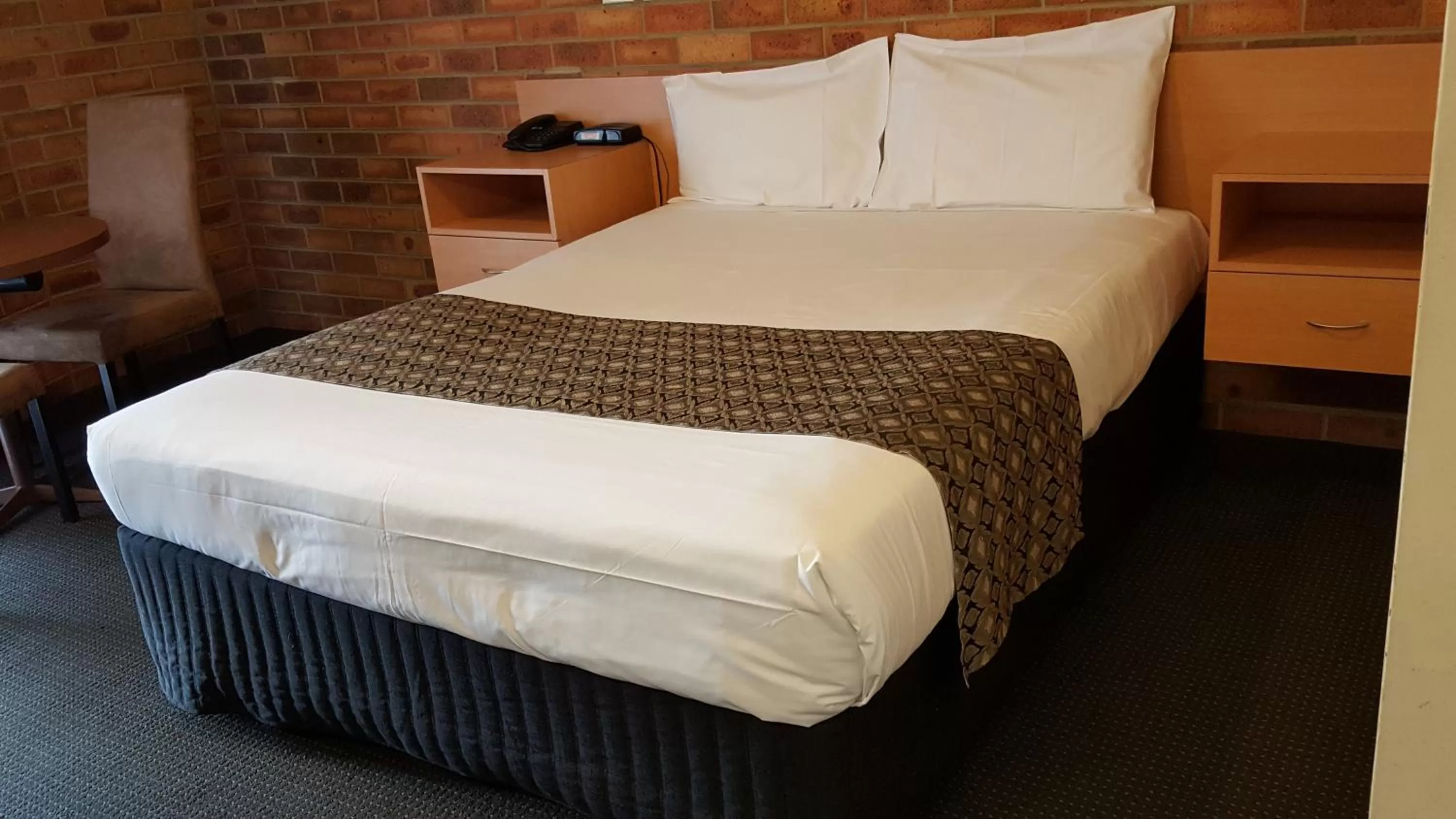 Bed in Dandenong Motel