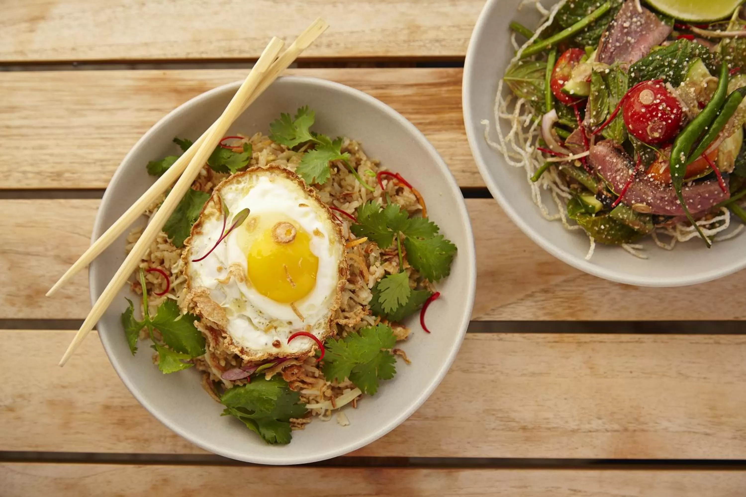 Food close-up in The Island House