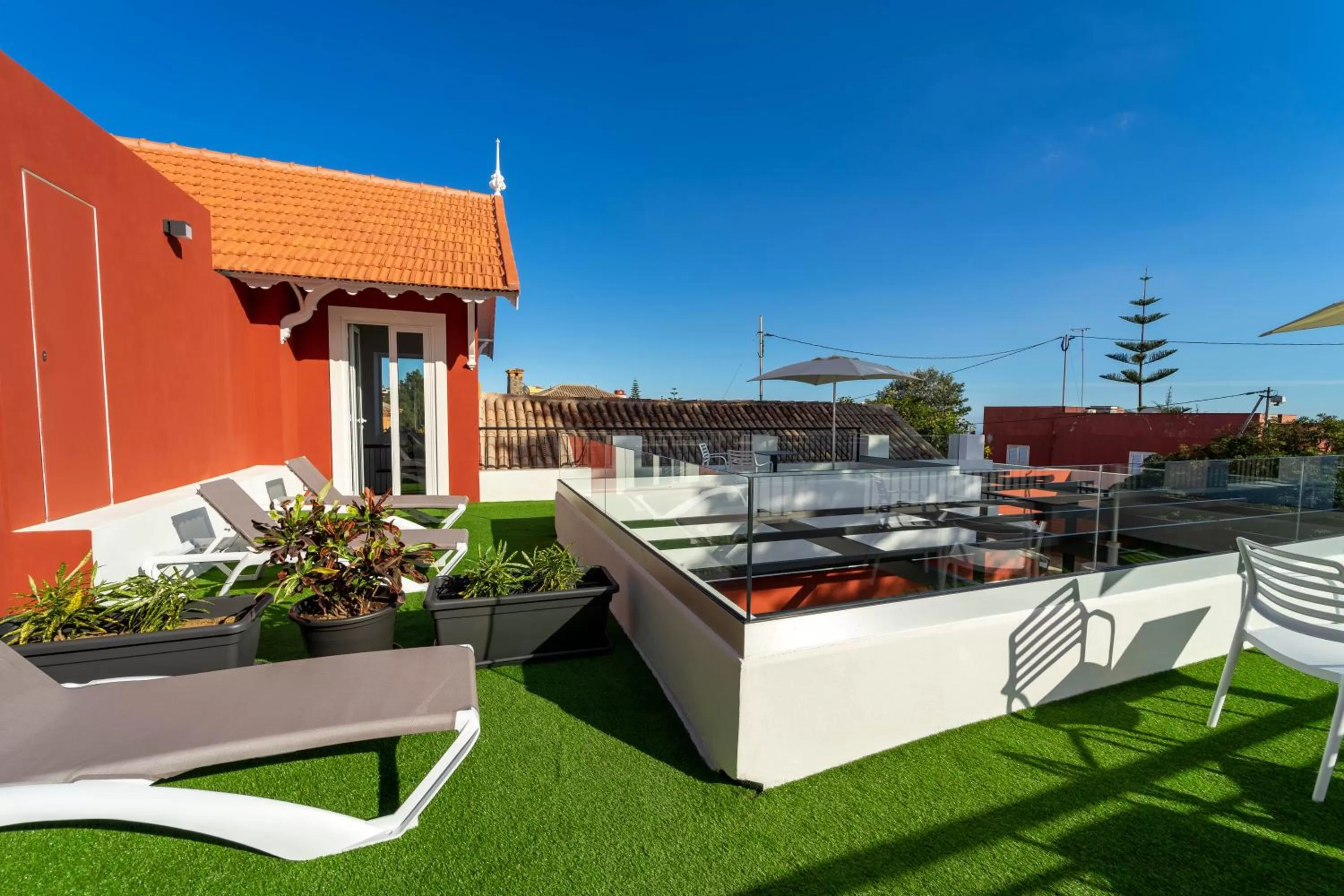 Solarium in Albor Suites