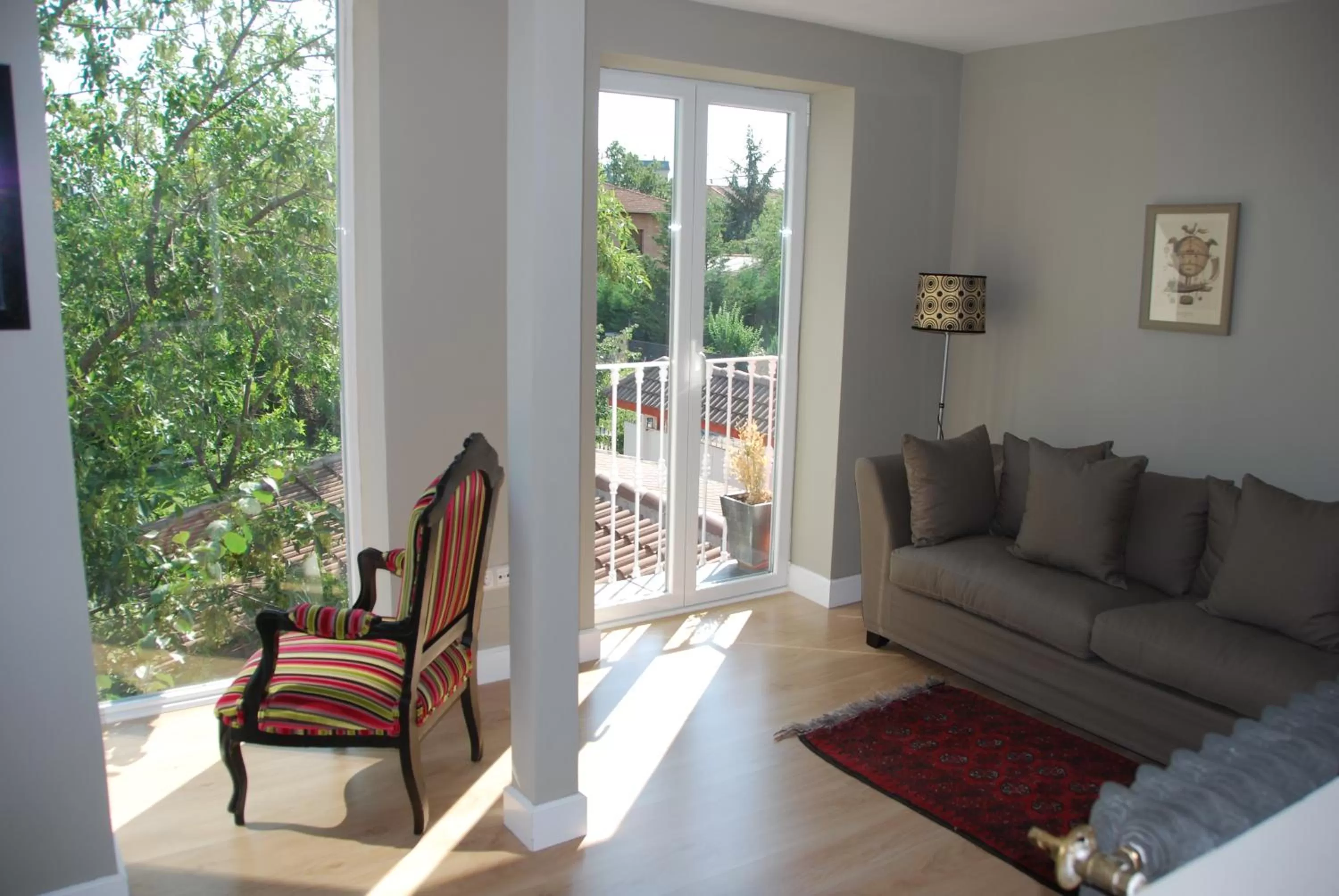 Seating area in B&B Concha