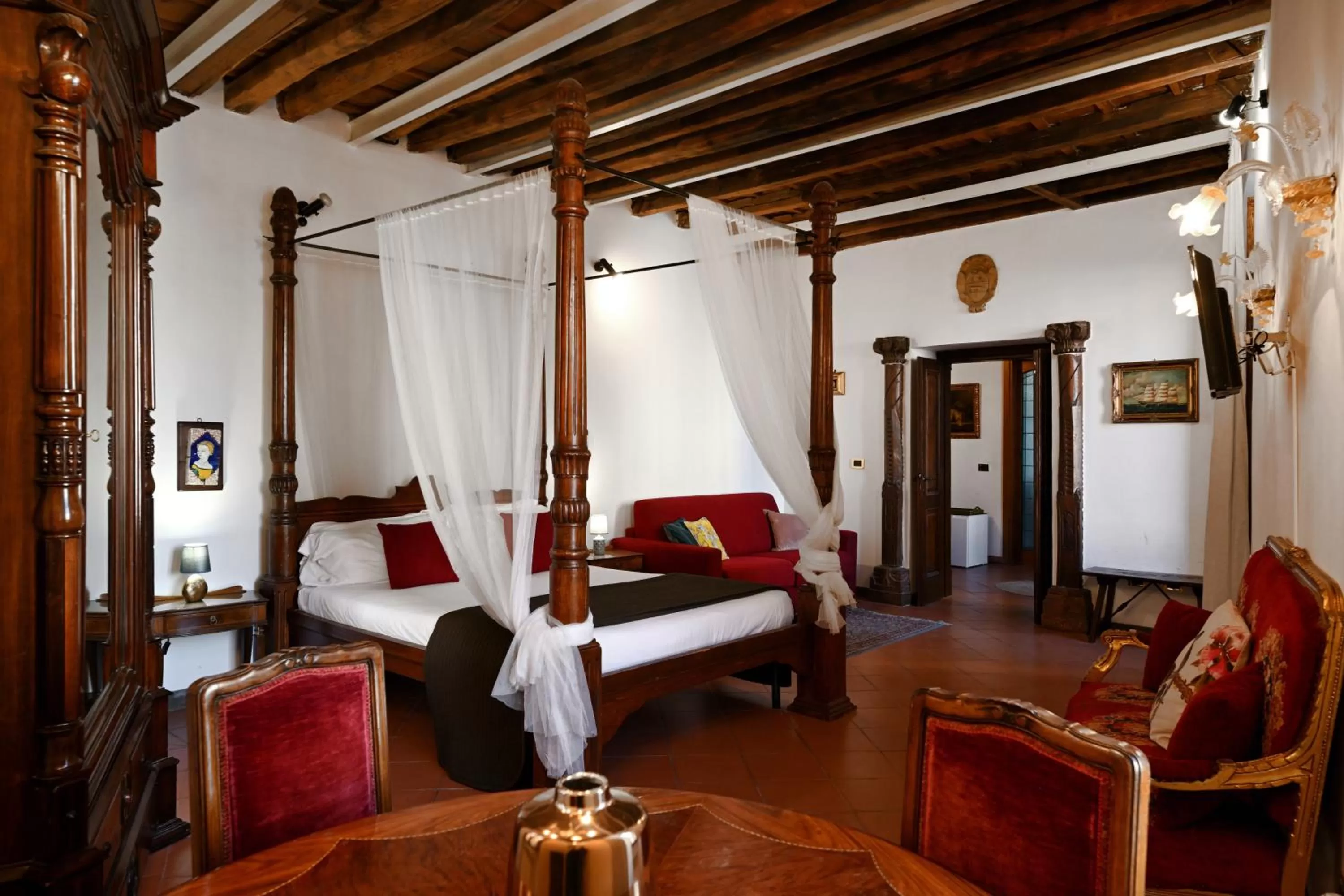 View (from property/room), Seating Area in Residenze Romanae - Vicolo dell'Aquila