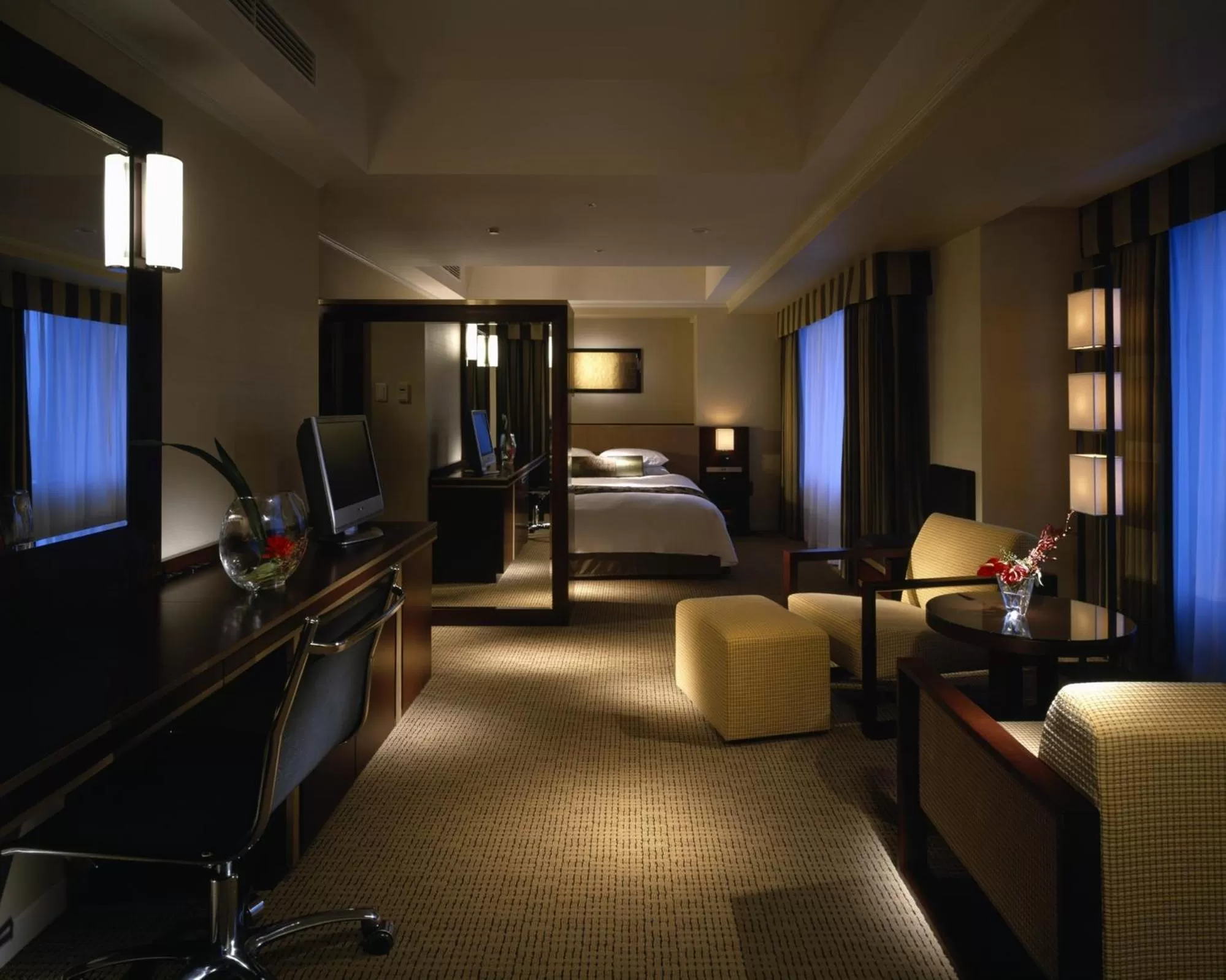 Photo of the whole room, Bed in Hotel Okura Kyoto