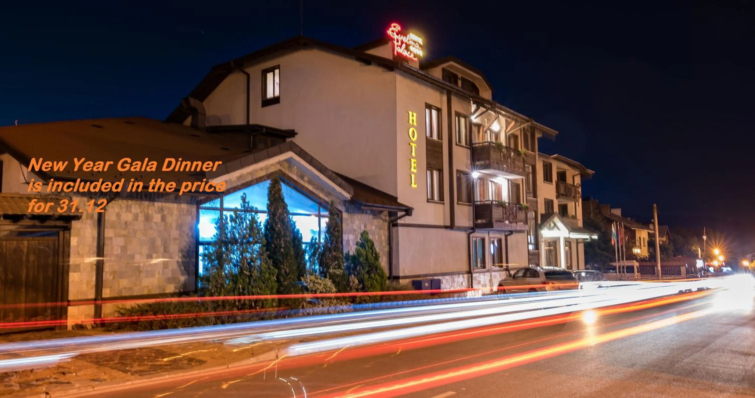 Property building in Evelina Palace Hotel