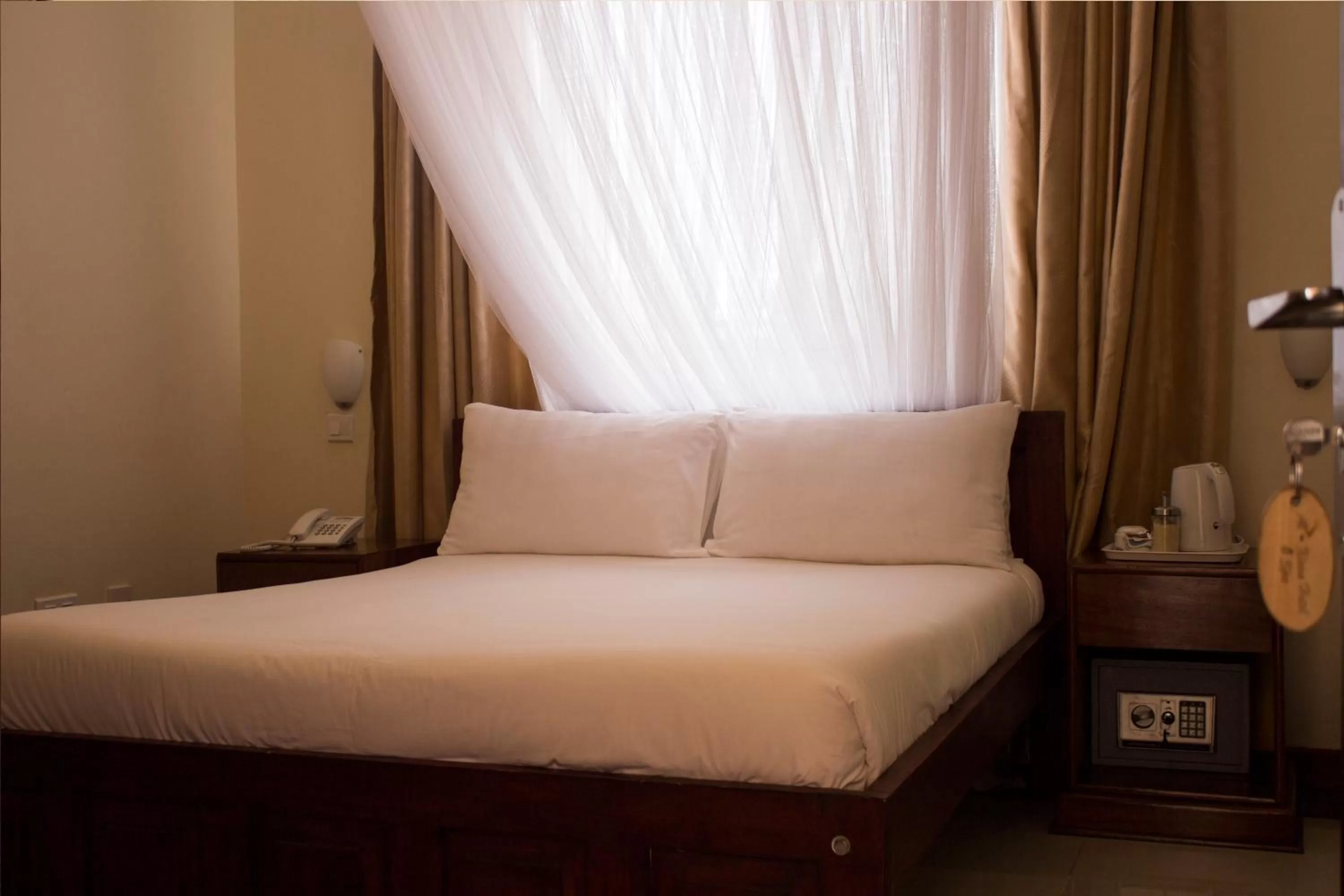 Bed in Al-Nisaa Hotel and Spa