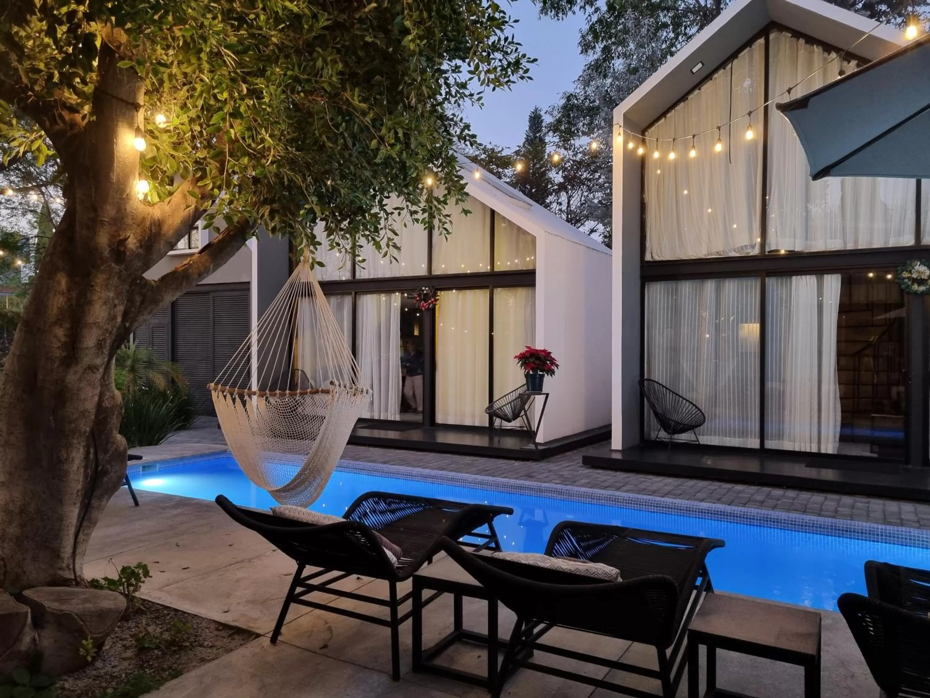 Swimming pool in Casa Samadhi