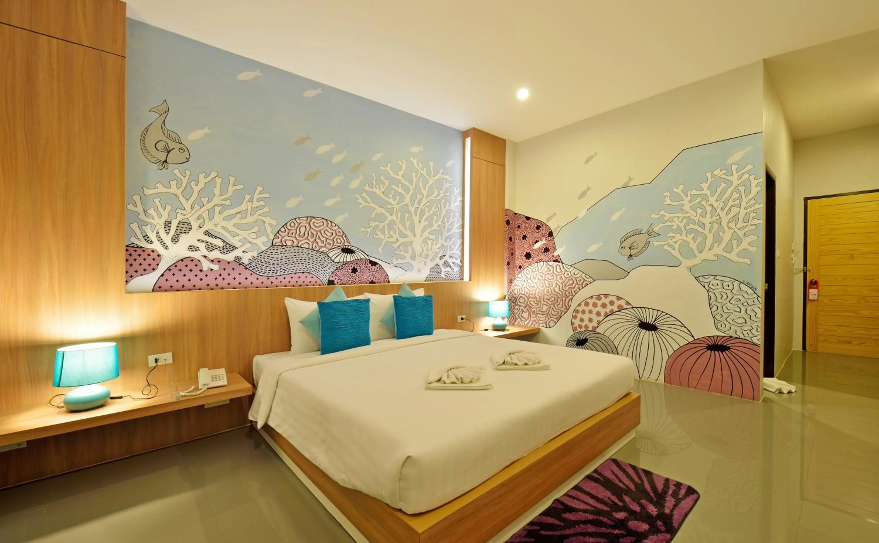 Photo of the whole room, Bed in Tairada Boutique Hotel