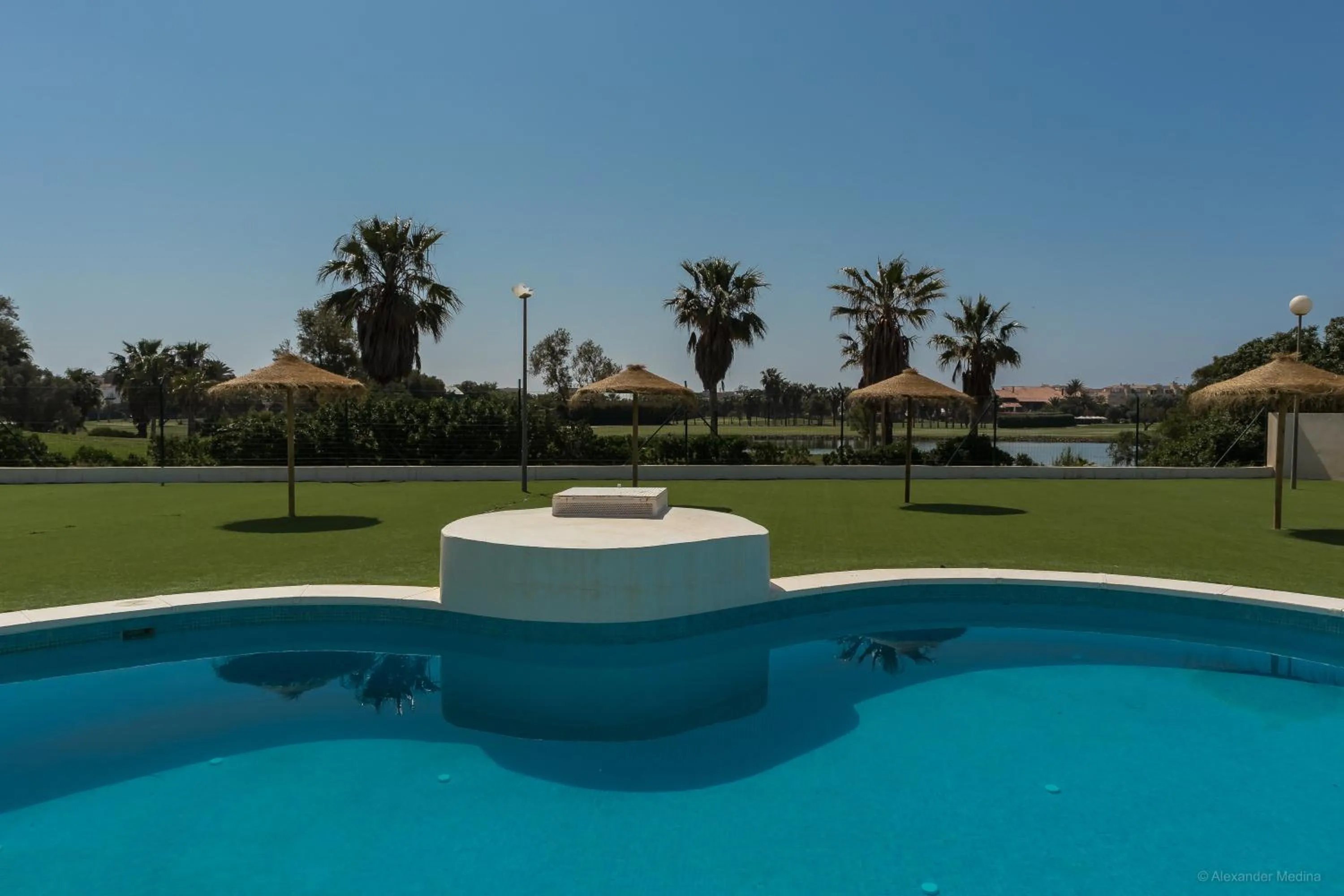 Pool view in Roquetas Beach and Playa Serena Golf Village